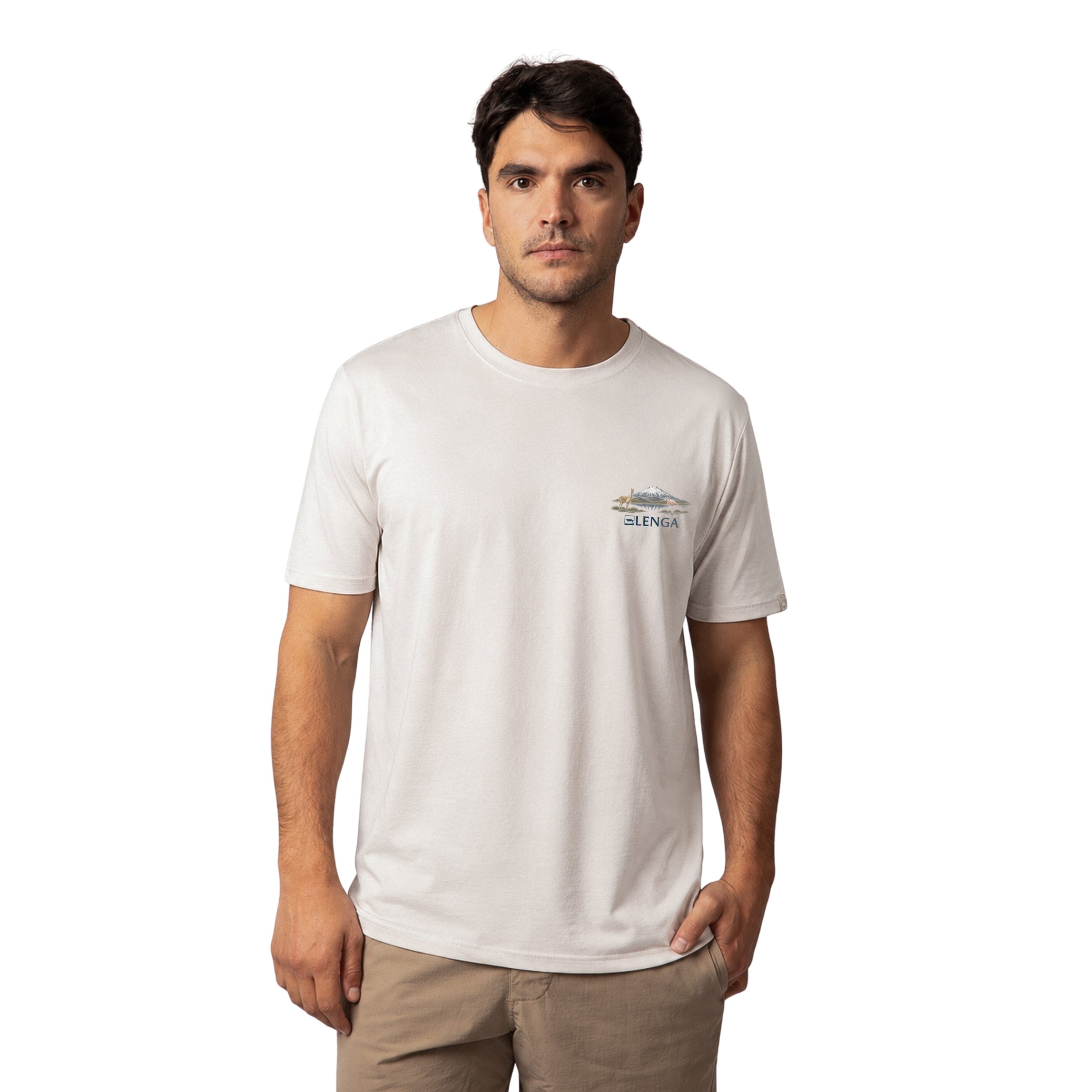 Polera Algodón Orgánico Lauca Chile Indómito