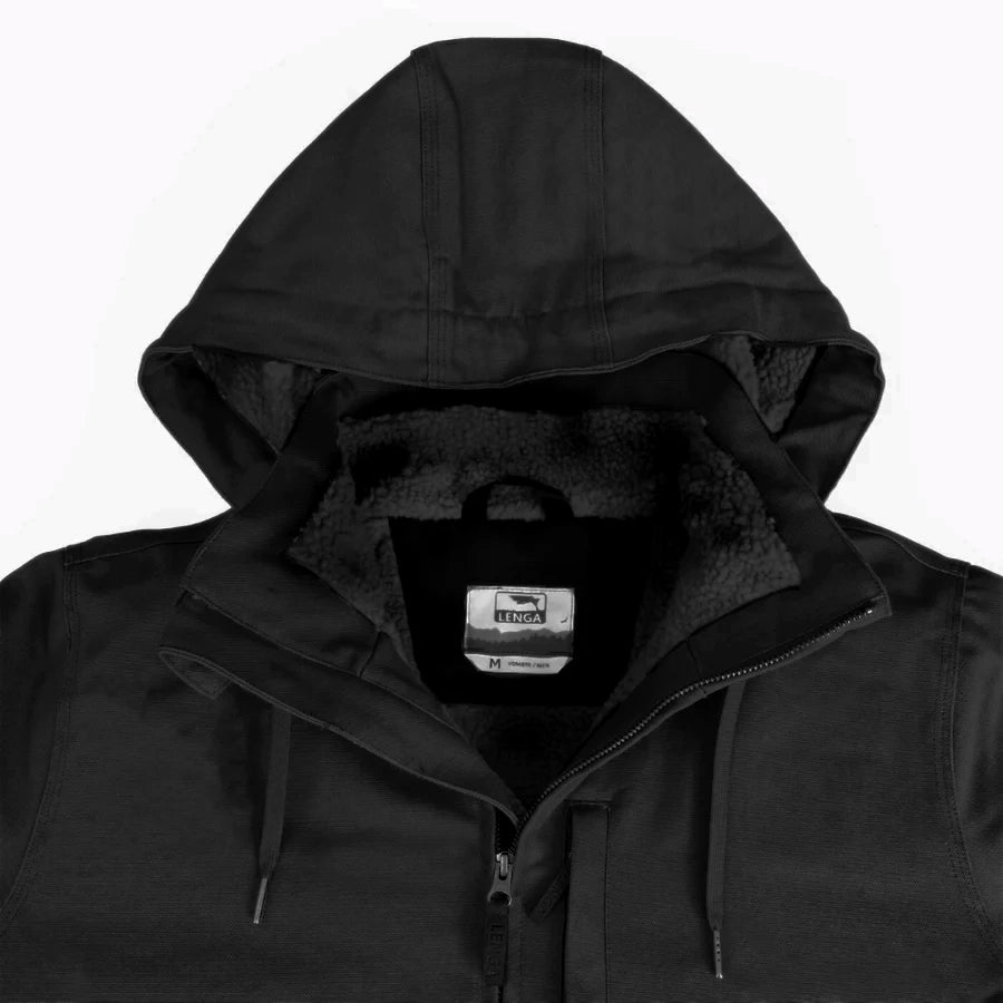 Chaqueta Térmica Canvas interior Sherpa Geike