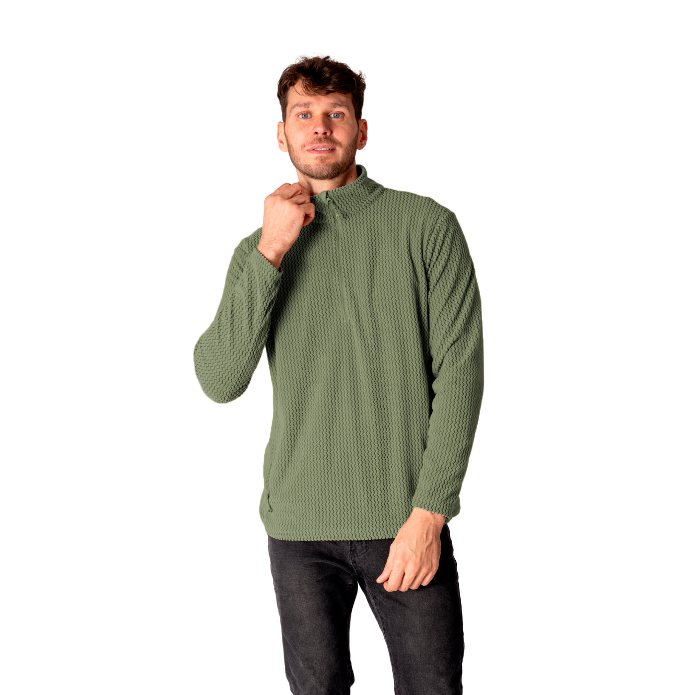 Chaqueta pullover Micropolar Pangue