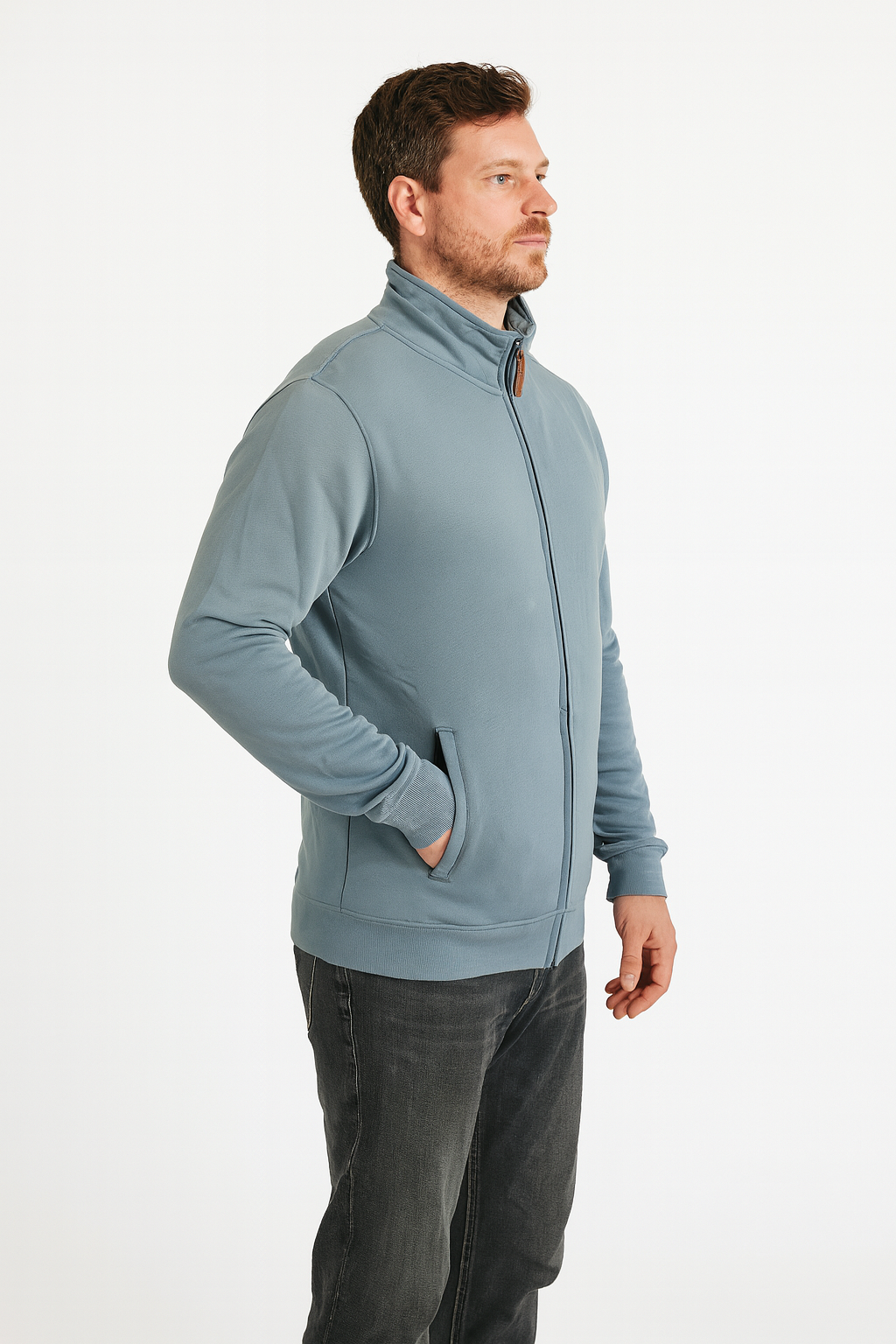 Polerón con Cuello Bollén Sustentable