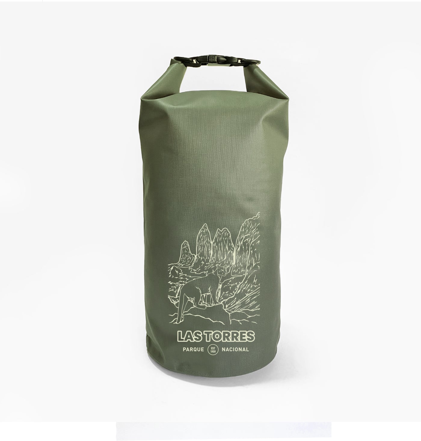 Mochila bolsa seca Impermeable 10 Lts Sustentable Rupanco Torres Puma