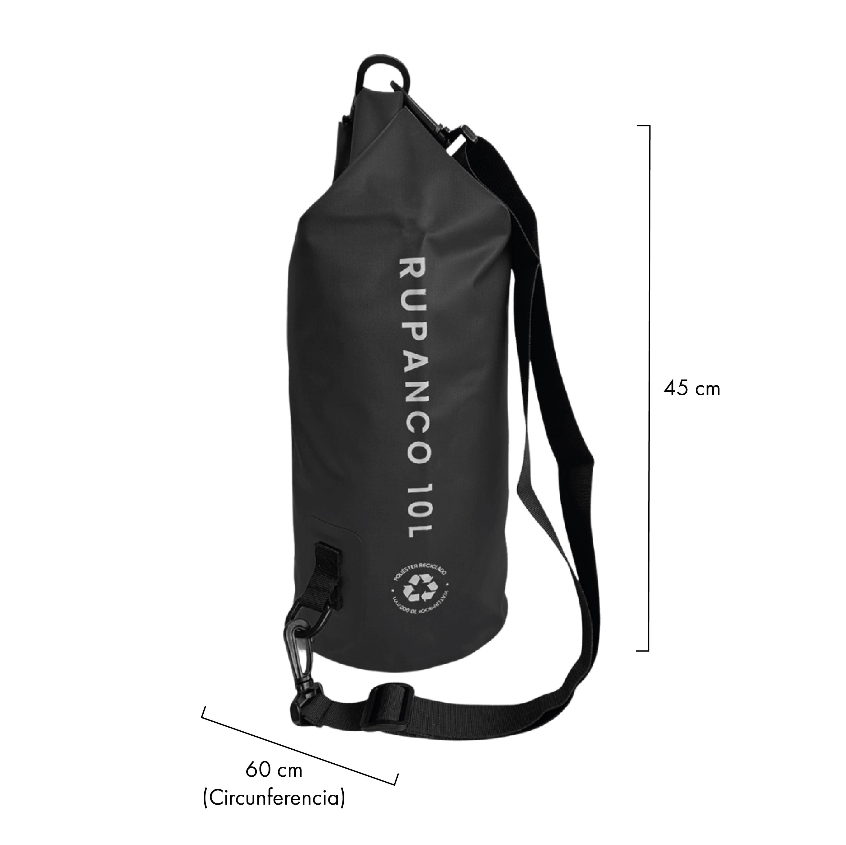 Mochila Bolsa Seca Impermeable 10 Lts Rupanco Torres Puma