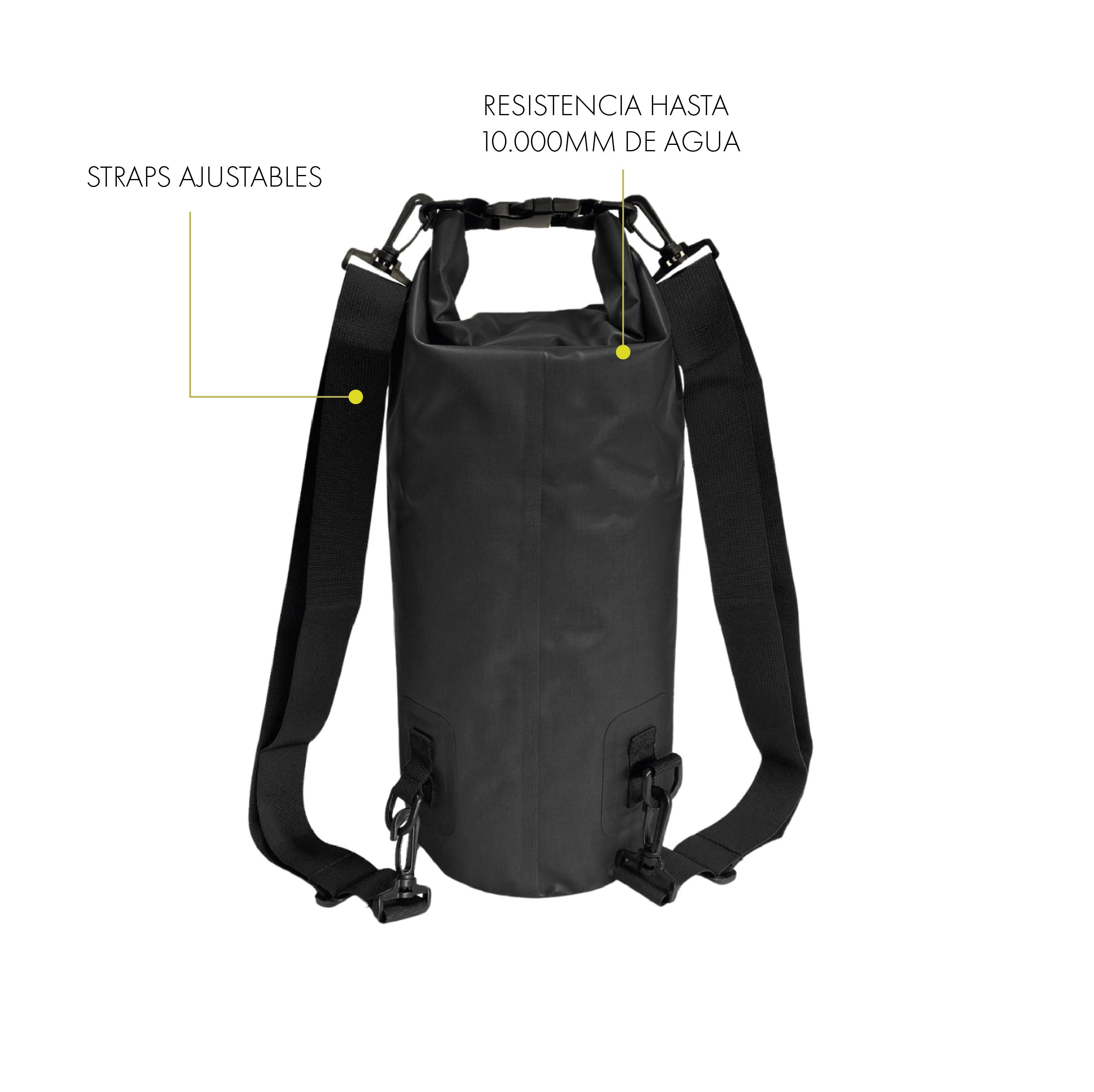 Mochila Bolsa Seca Impermeable 10 Lts Rupanco
