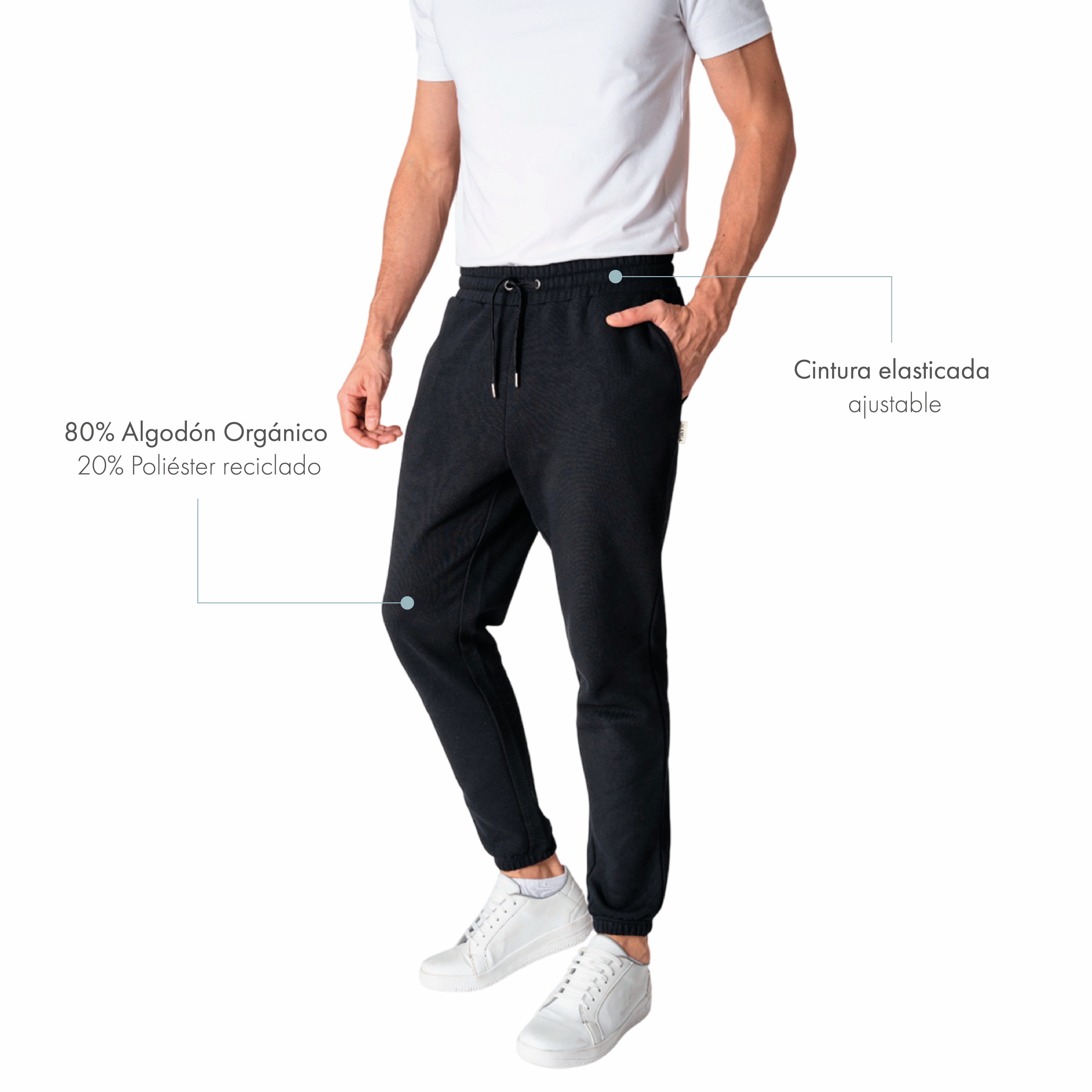Pantalón Jogger Algodón Orgánico Calbuco