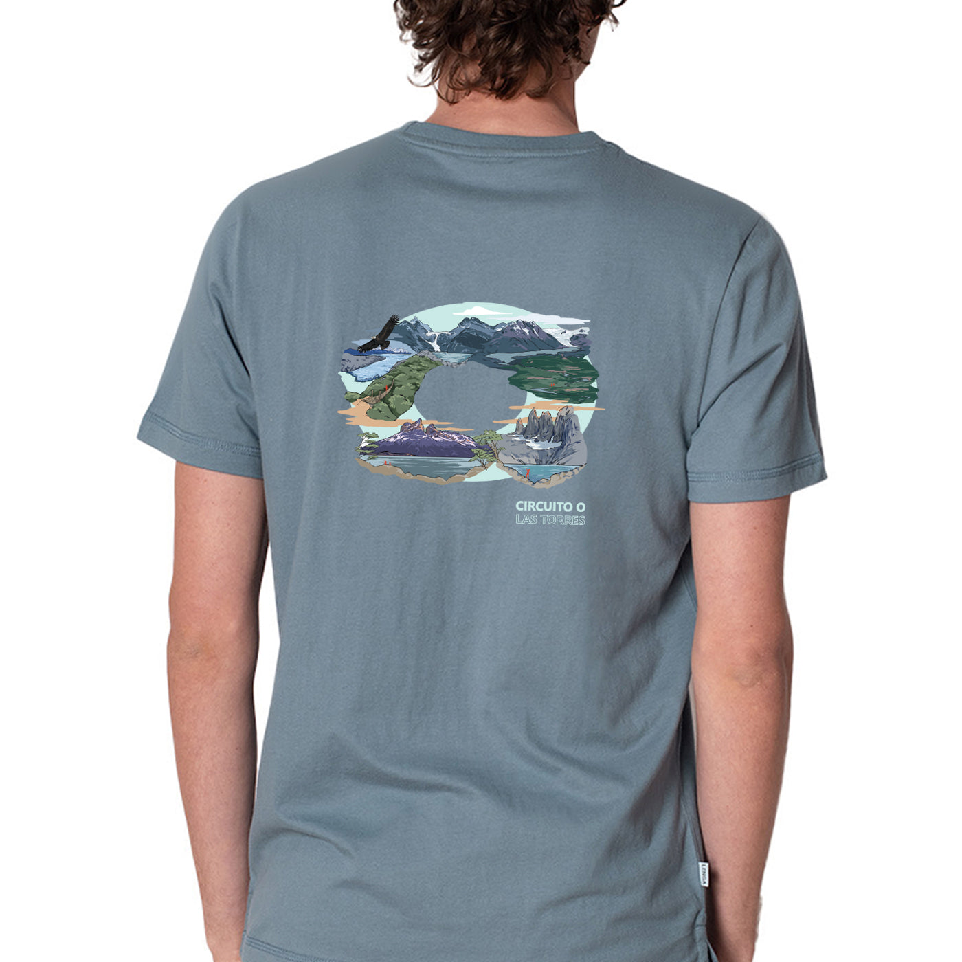 Polera Manga Corta Algodón Orgánico - Circuito O Las Torres