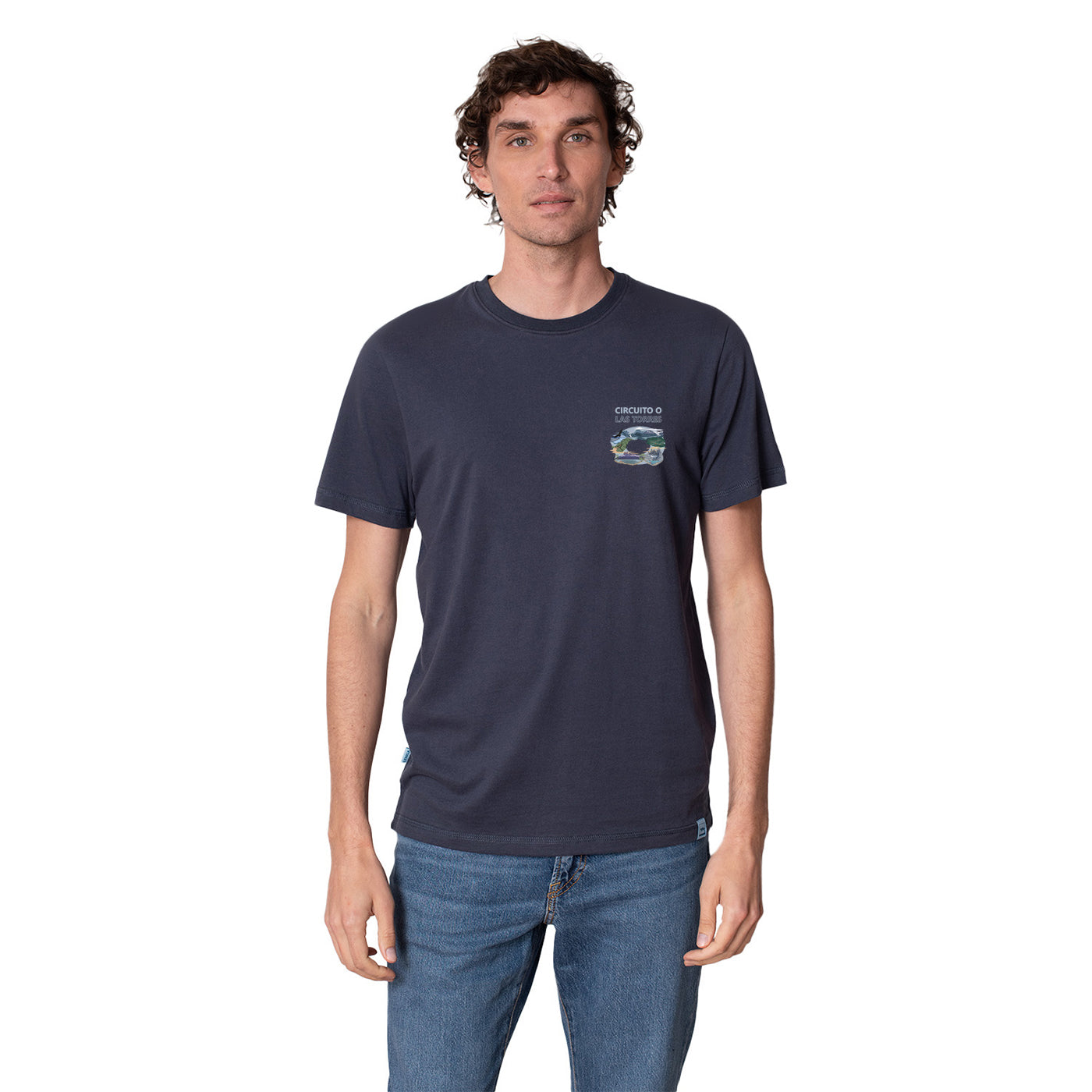 Polera Manga Corta Algodón Orgánico - Circuito O Las Torres