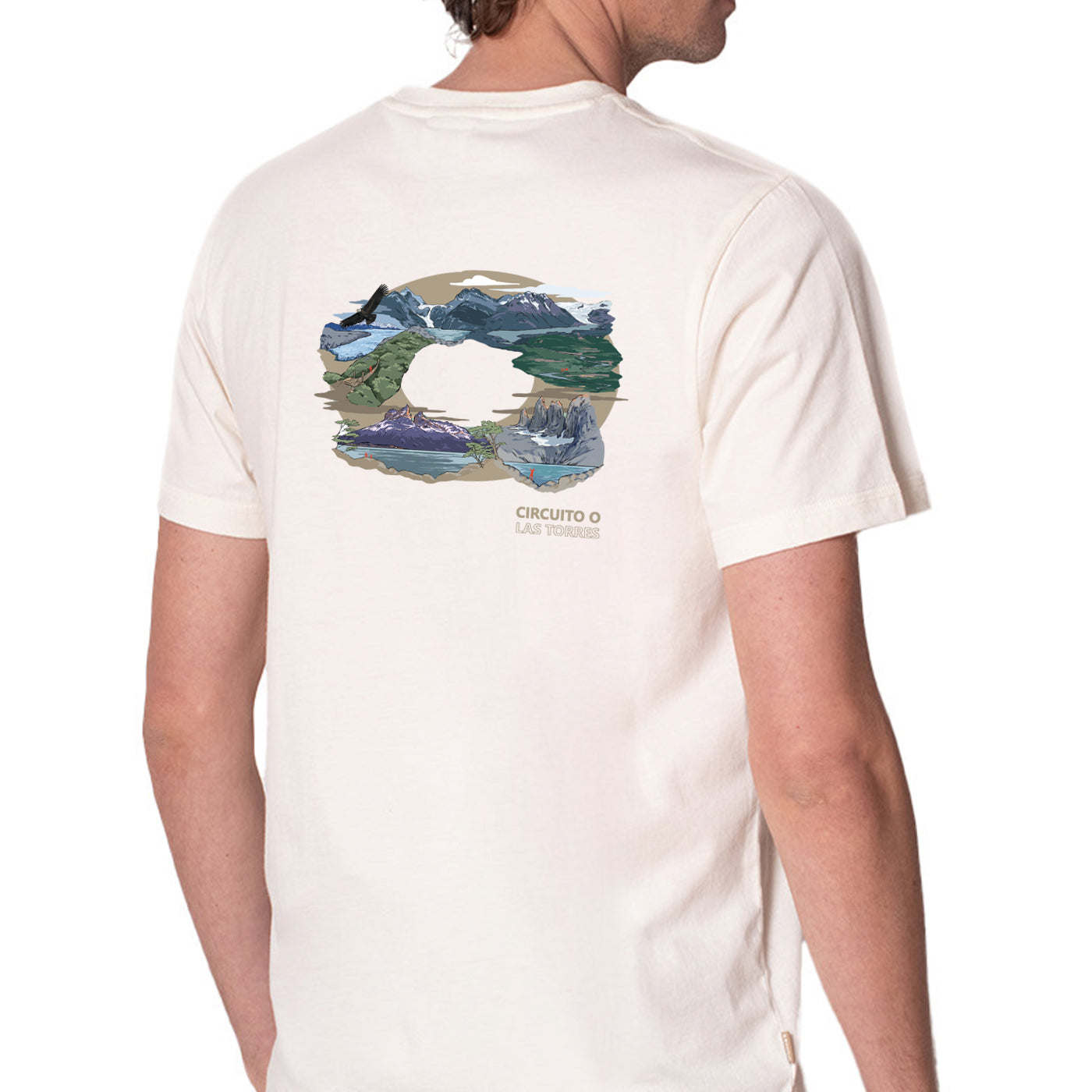 Polera Manga Corta Algodón Orgánico - Circuito O Las Torres