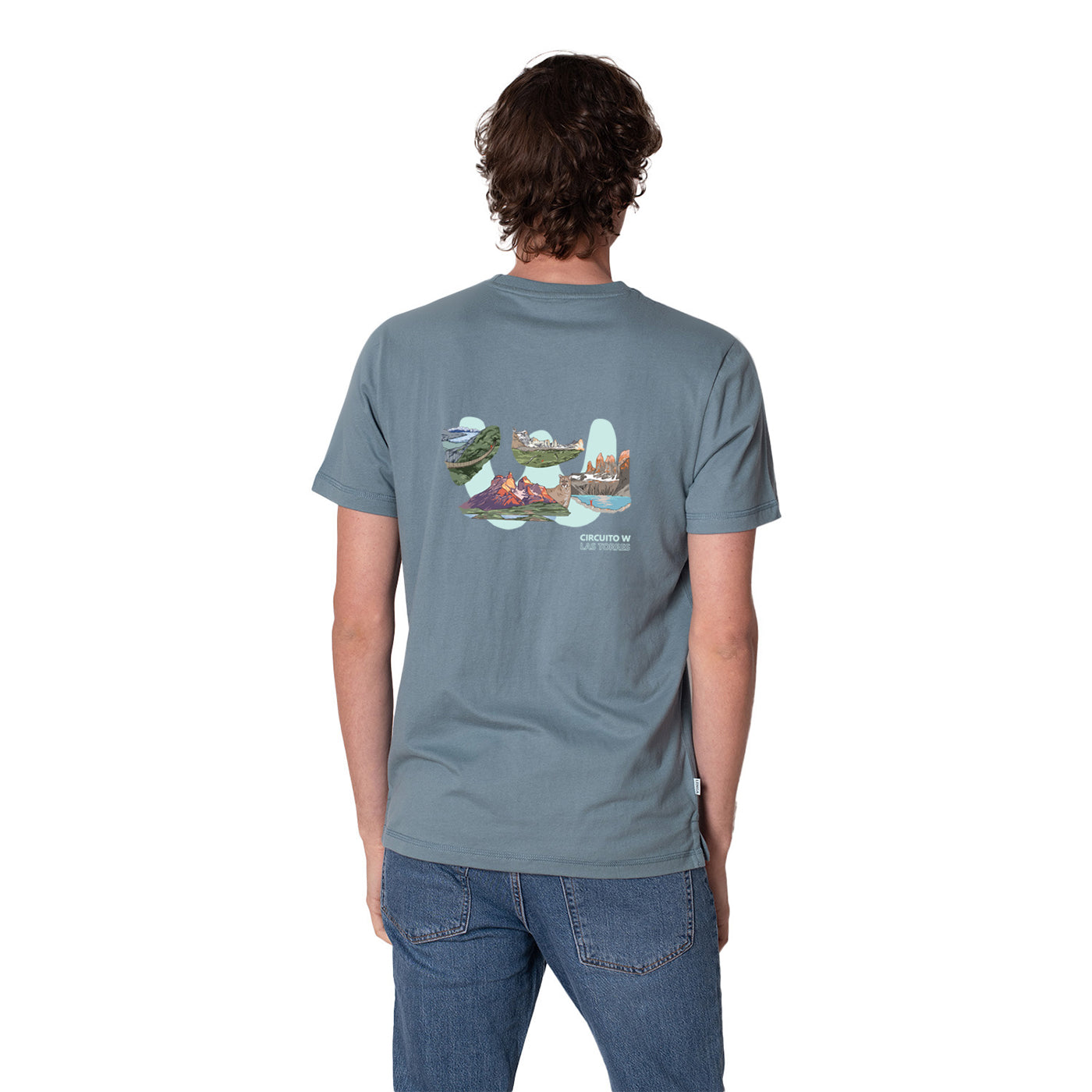 Polera Manga Corta Algodón Orgánico - Circuito W Las Torres