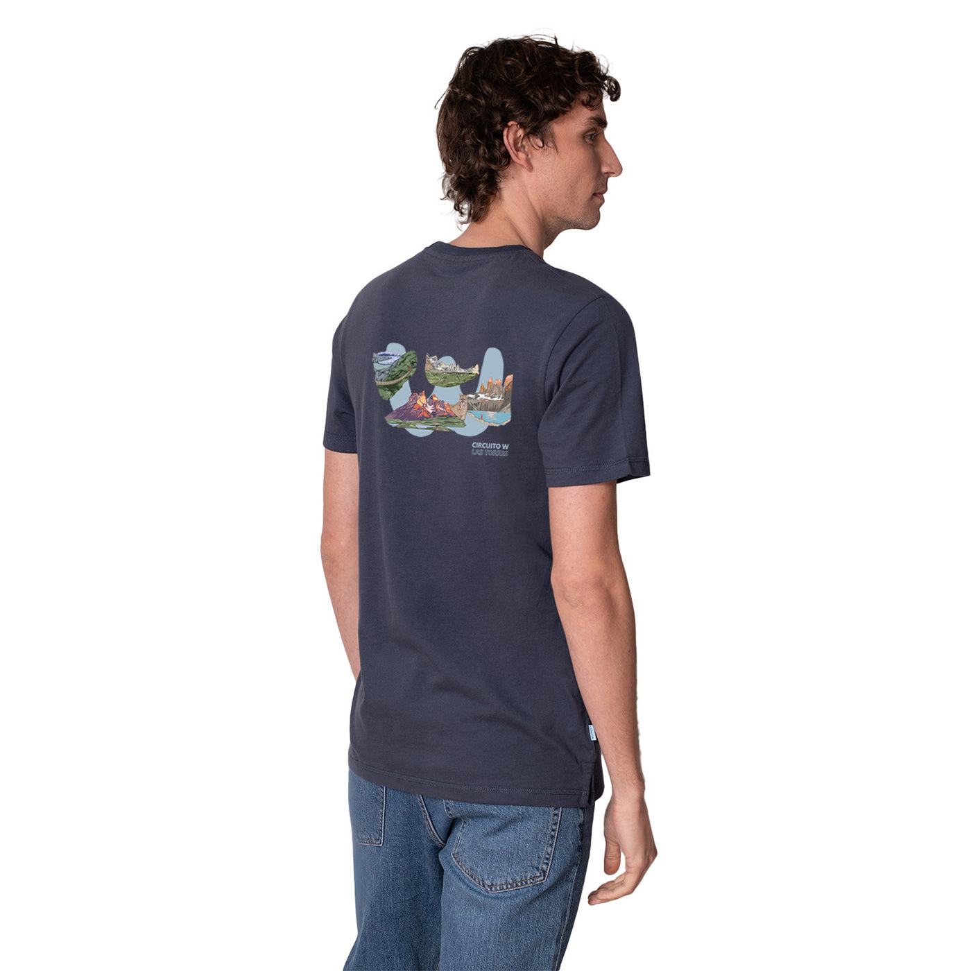 Polera Manga Corta Algodón Orgánico - Circuito W Las Torres