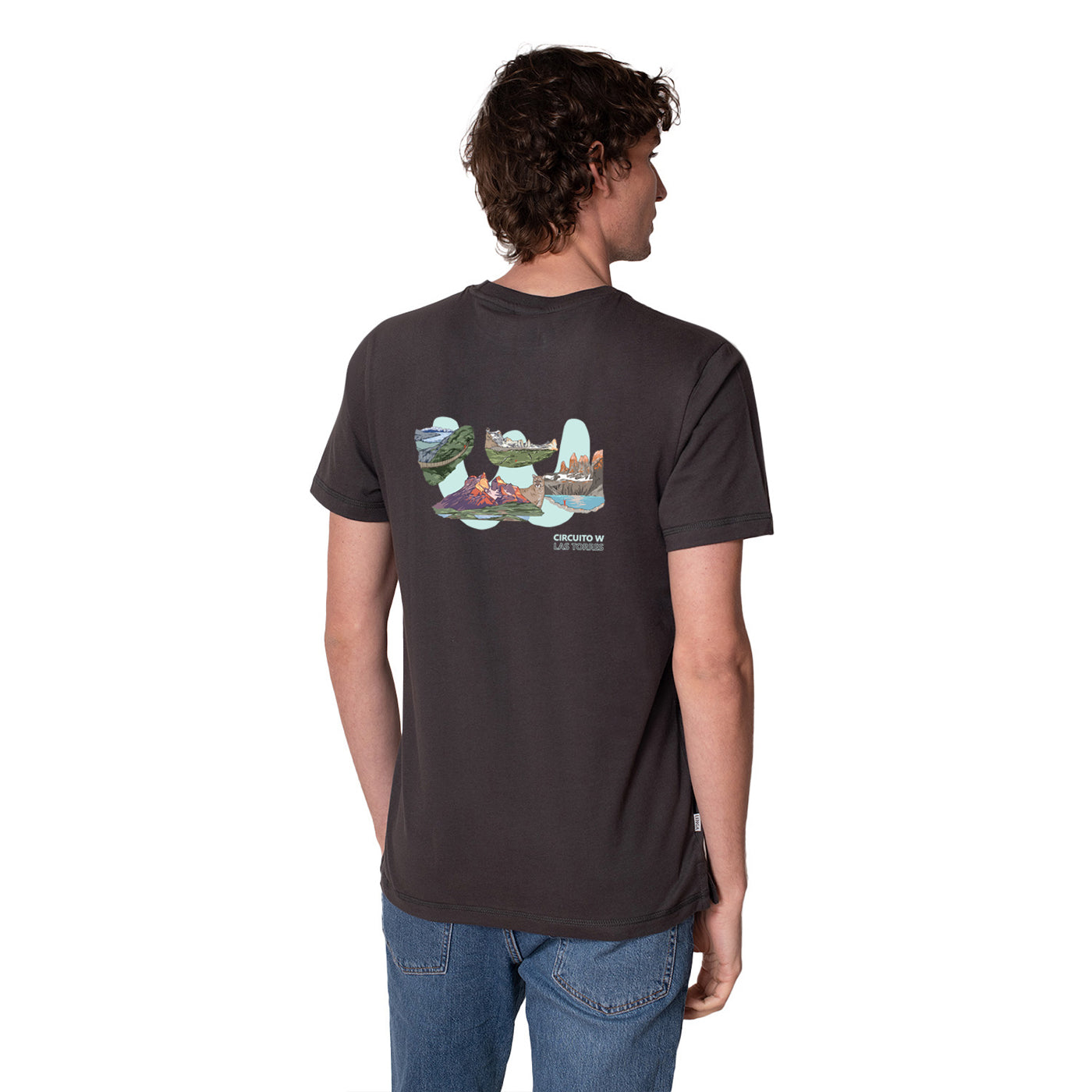 Polera Manga Corta Algodón Orgánico - Circuito W Las Torres