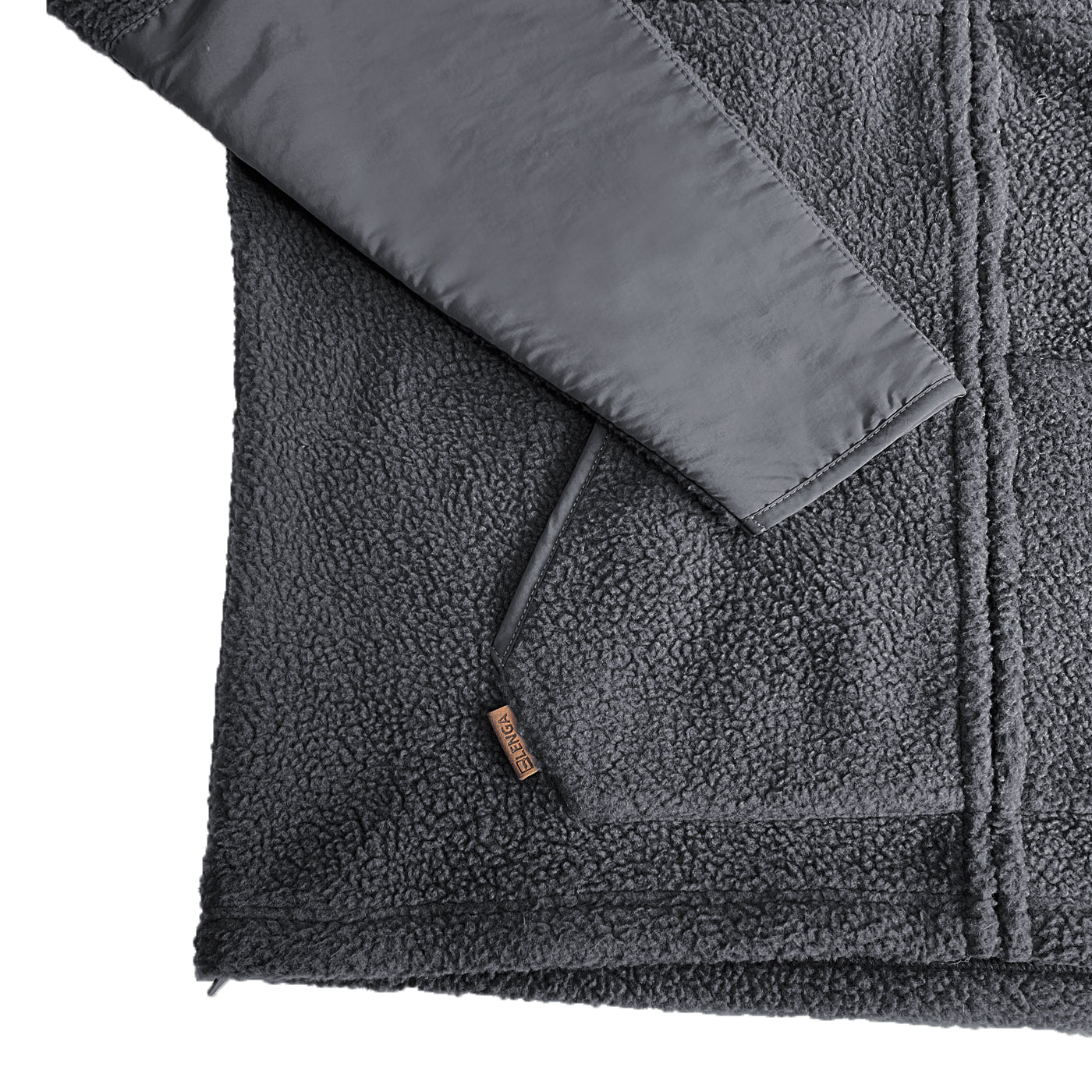 Chaqueta con Gorro Polar Sherpa Corcovado Sustentable