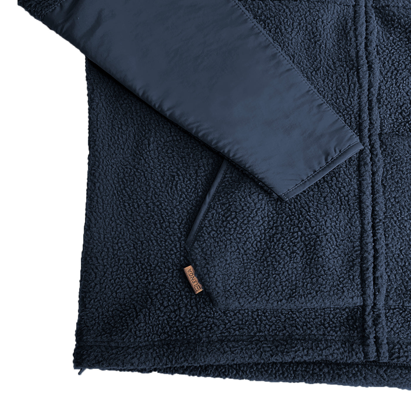 Chaqueta con Gorro Polar Sherpa Corcovado Sustentable