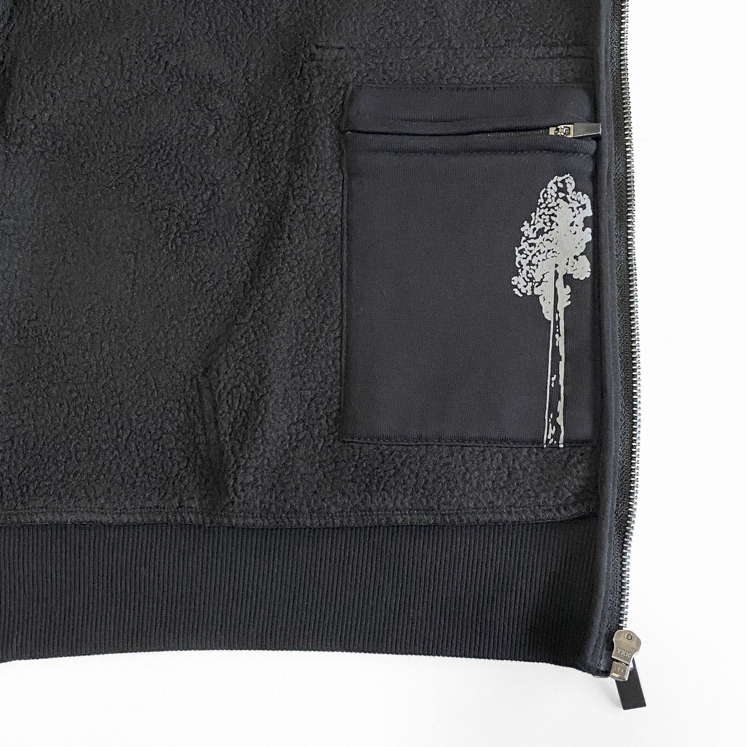 Polerón con Gorro y Cierre Polar Sherpa Puelo Sustentable