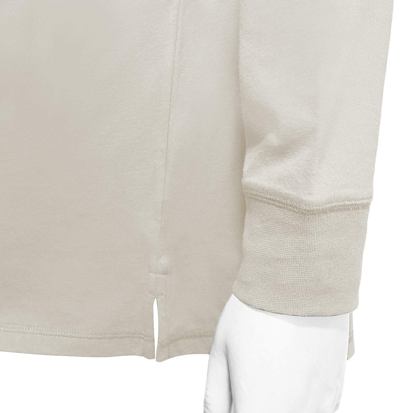 Polera Manga Larga con Bolsillo Algodón Orgánico Coyán Uv+pro