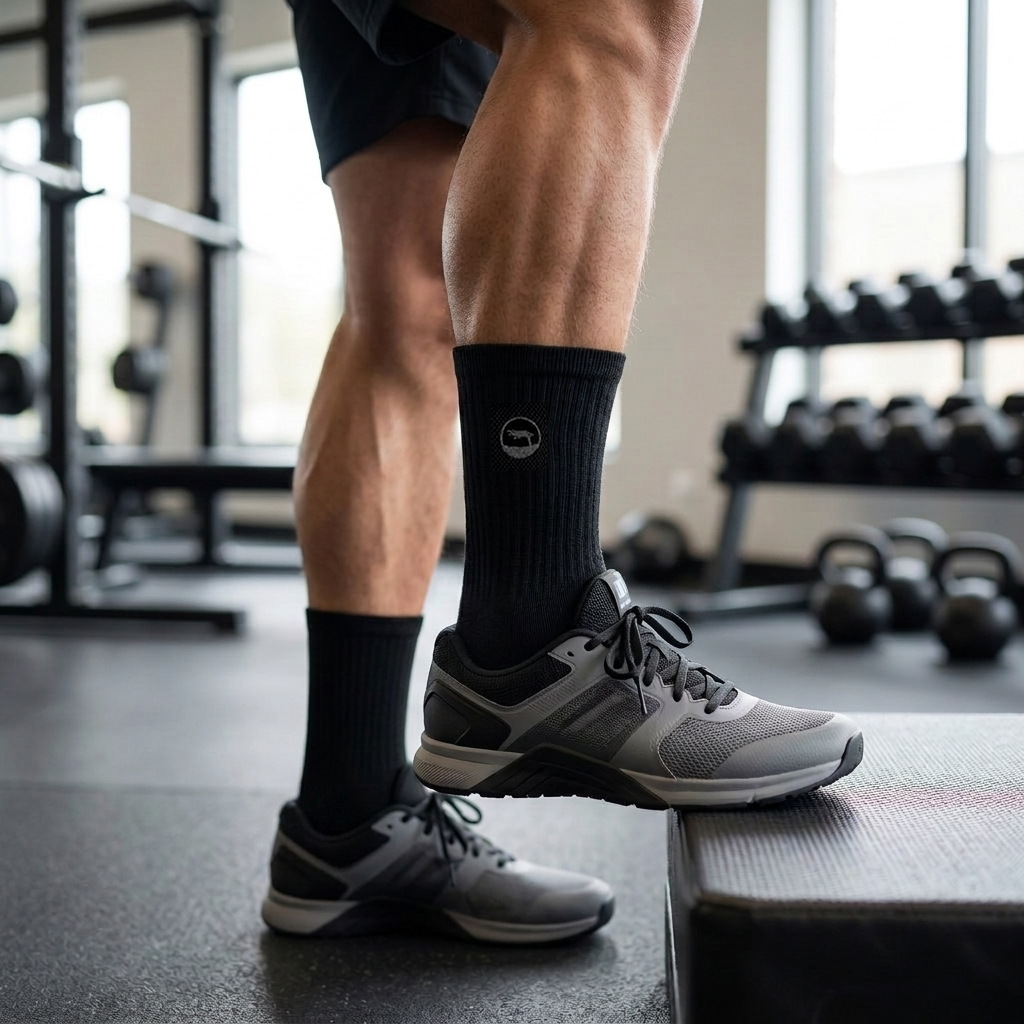 Pack 3 Calcetines Adulto Algodón Spandex Acolchado Trancura