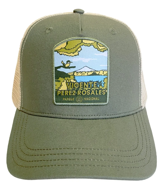 Jockey Trucker Canvas Parque Nacional V. Pérez Rosales