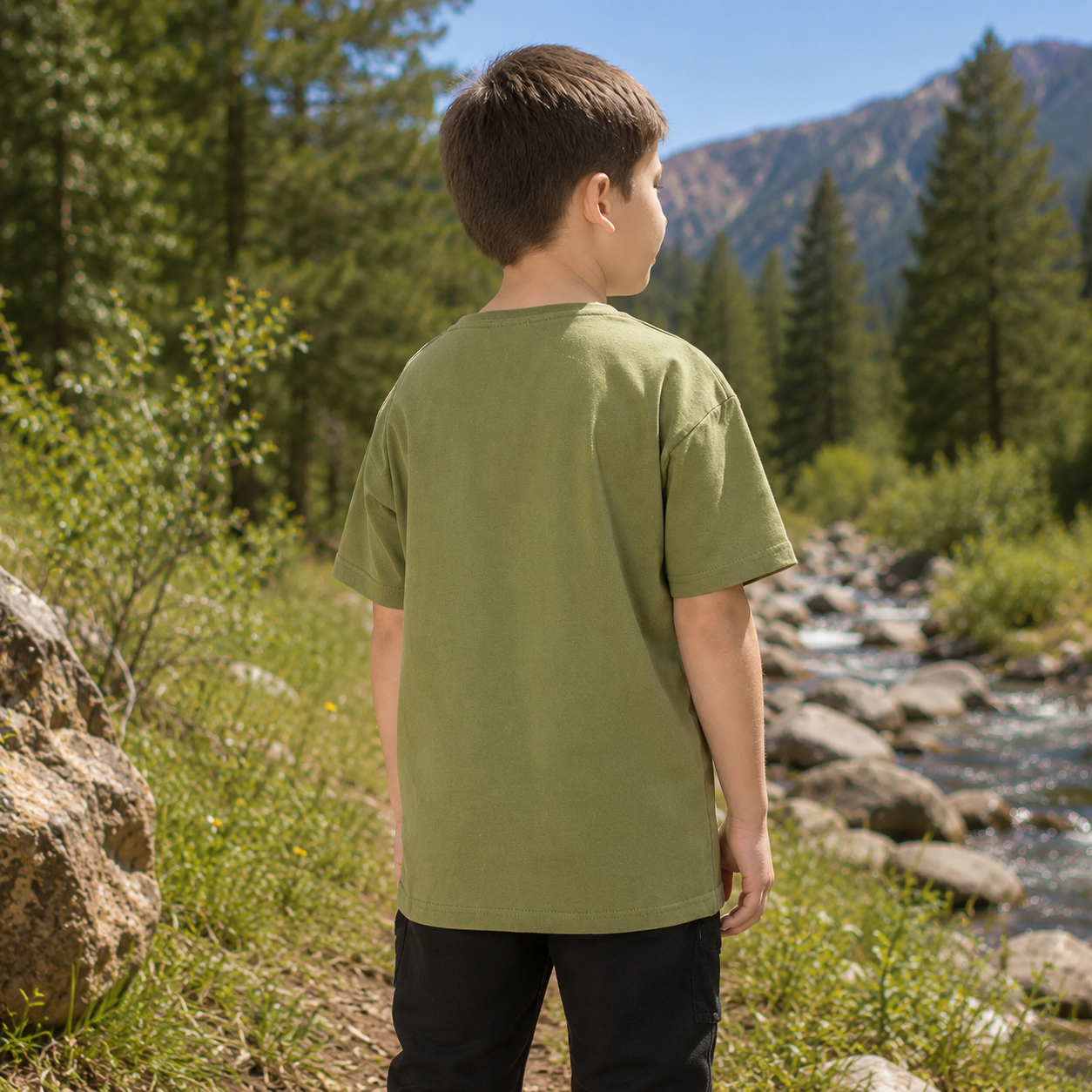 Polera Pumita Niños Algodón Orgánico