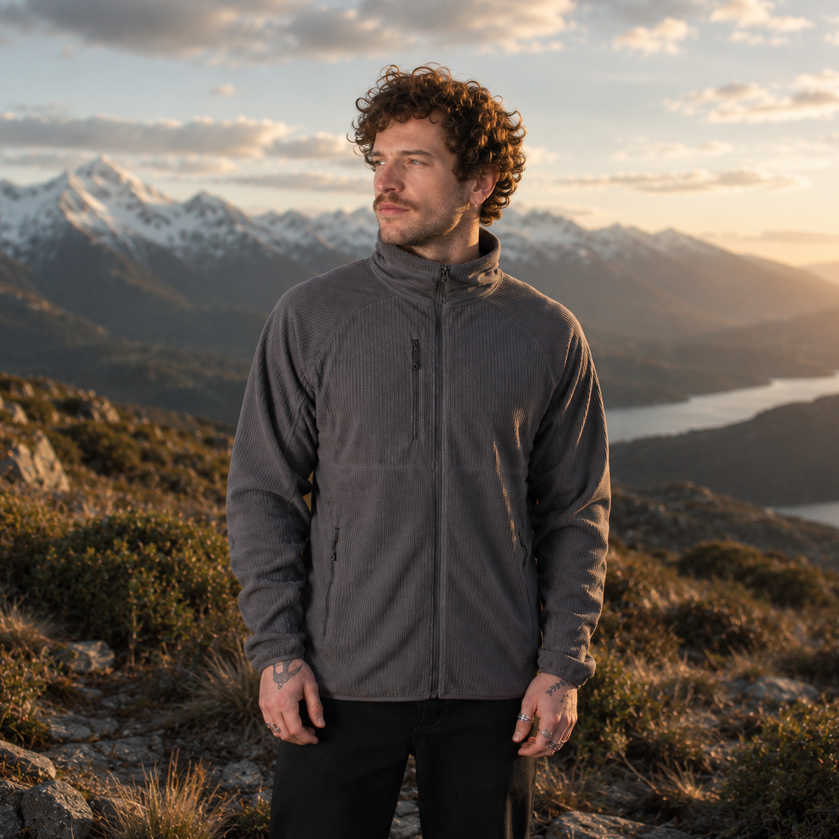 Chaqueta Micropolar Hybrid-Shell Coihue