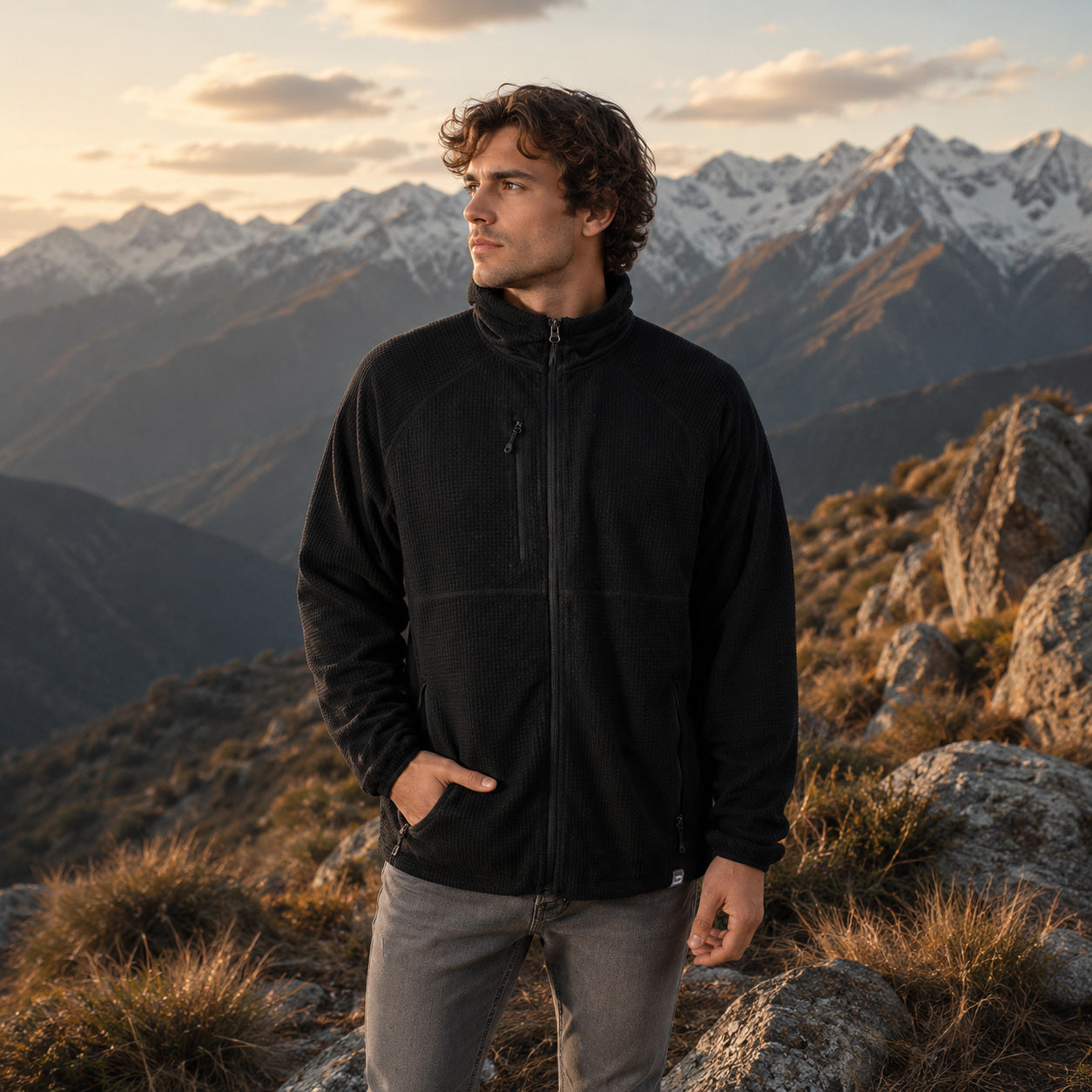 Chaqueta Micropolar Hybrid-Shell Coihue