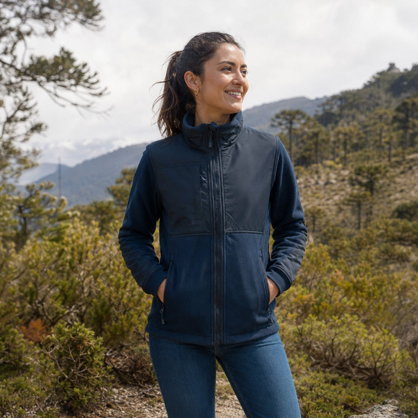 Chaqueta Polar Eco-circle Sustentable Pehuen