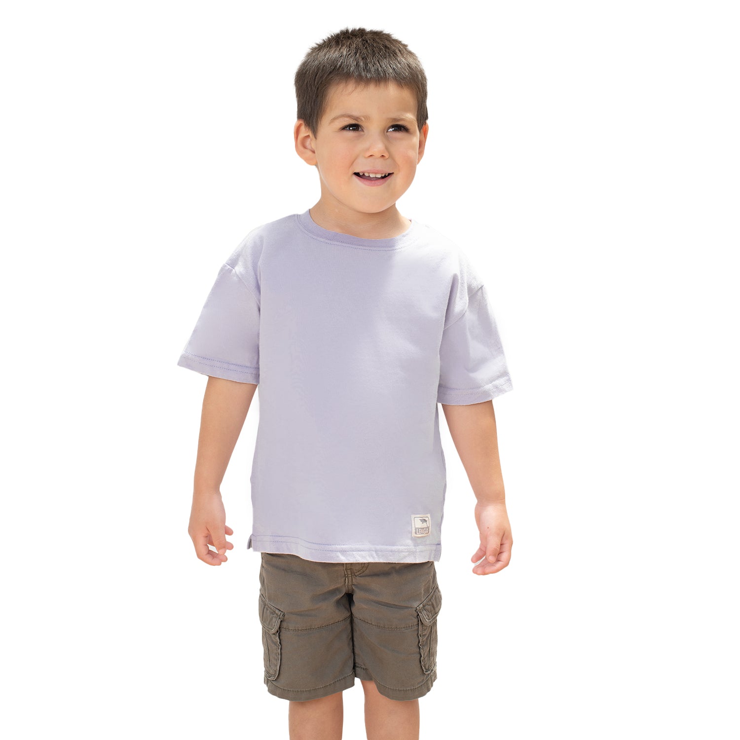 Polera Manga Corta Algodón Orgánico Pumita Niños