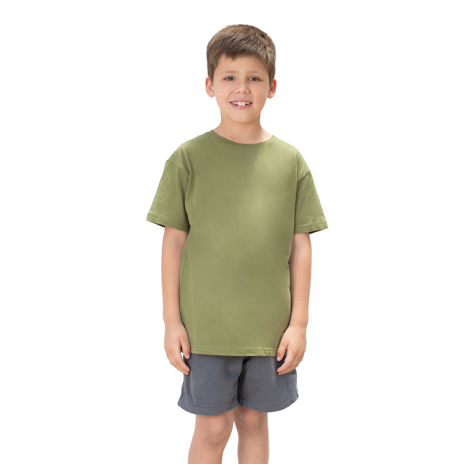 Polera Manga Corta Algodón Orgánico Pumita Niños