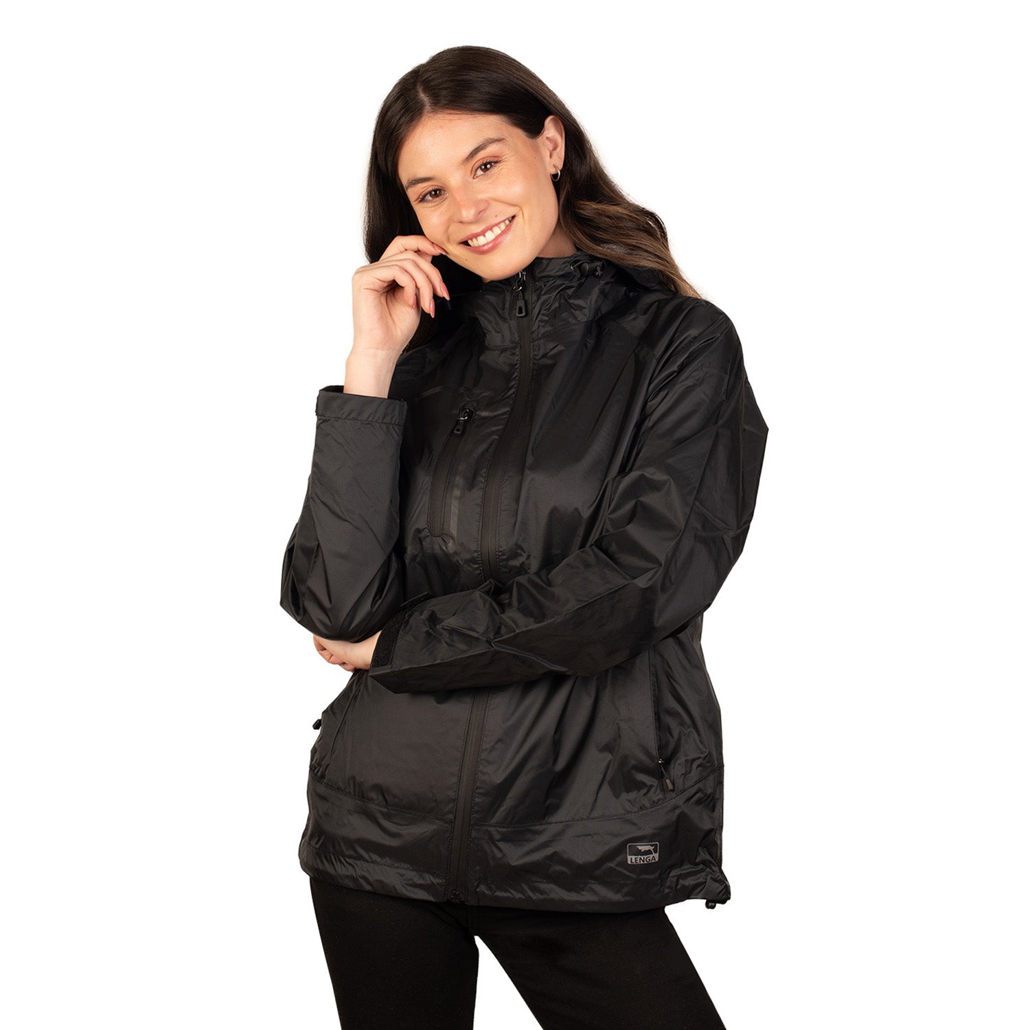 Chaqueta Impermeable Ultra Liviana Hybrid-Pro Traumen Mujer