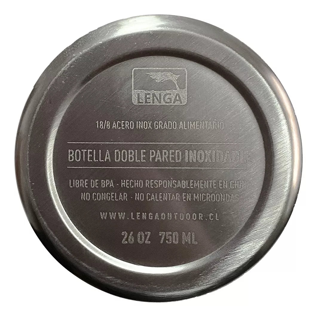 Botella Acero Inox 750ml