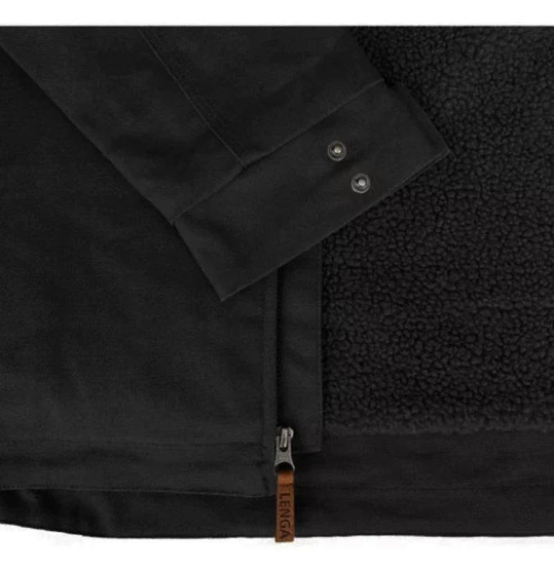 Chaqueta Térmica Canvas interior Sherpa Geike