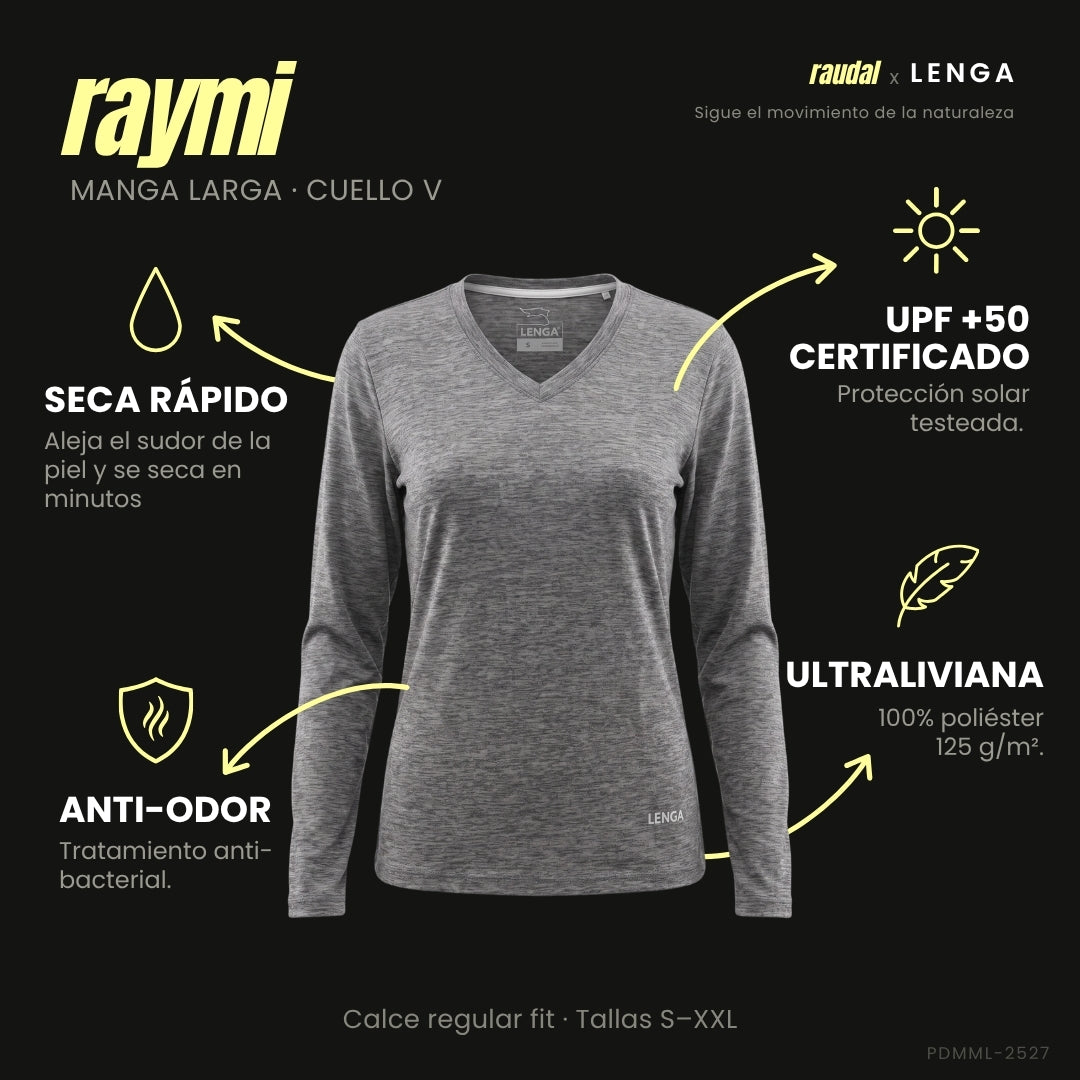 Polera Grit-dry UPF+50 Raymi