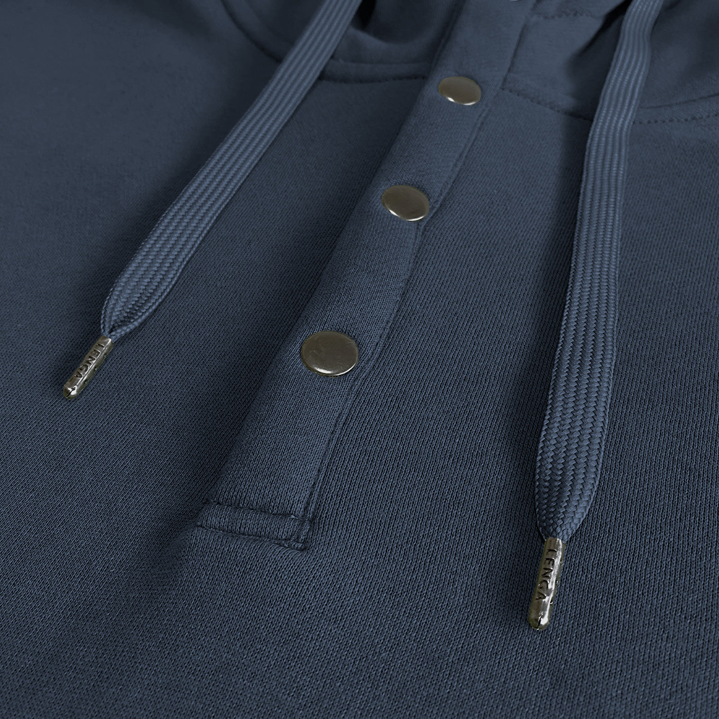 Polerón con Capucha y Botones de Algodón Orgánico Fitz Roy