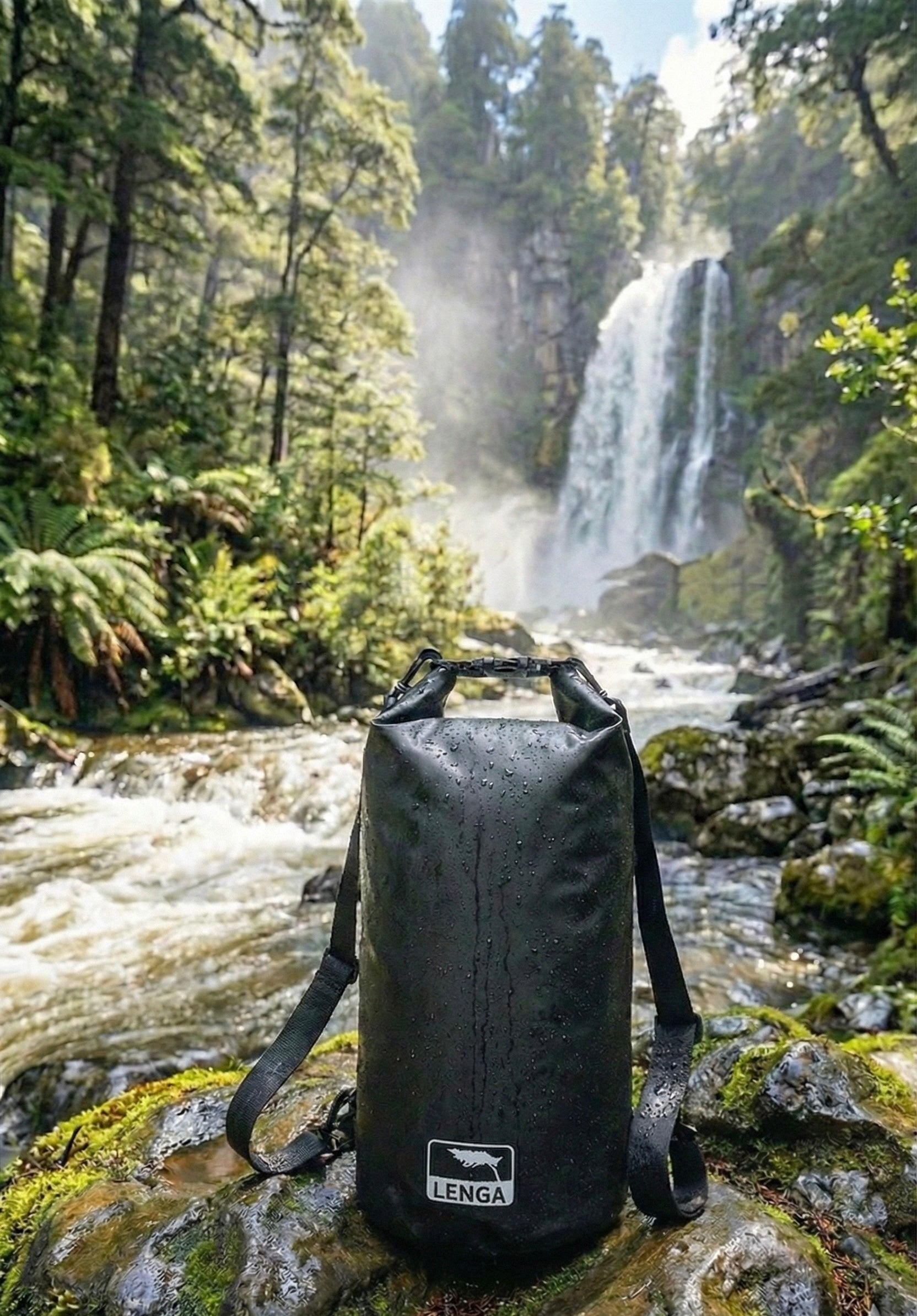 Mochila bolsa seca Impermeable 10 Lts Sustentable Rupanco