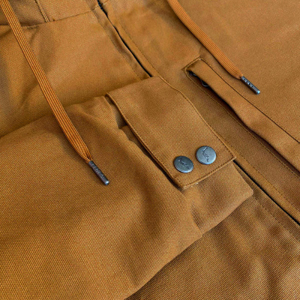 Chaqueta Térmica Canvas interior Sherpa Geike