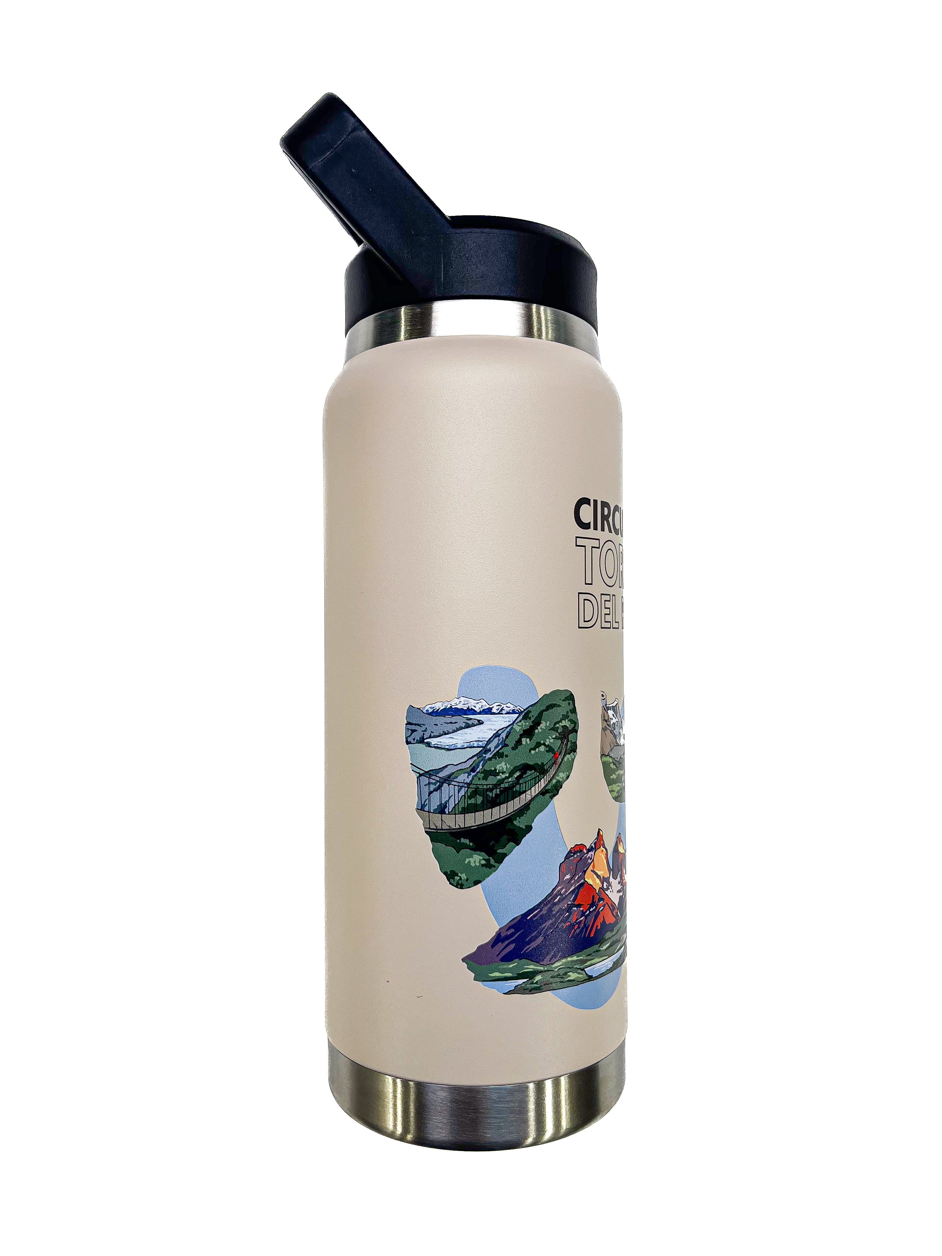 Botella Acero Inox Aislamiento De Doble Pared 750ml - Circuito W Torres Paine