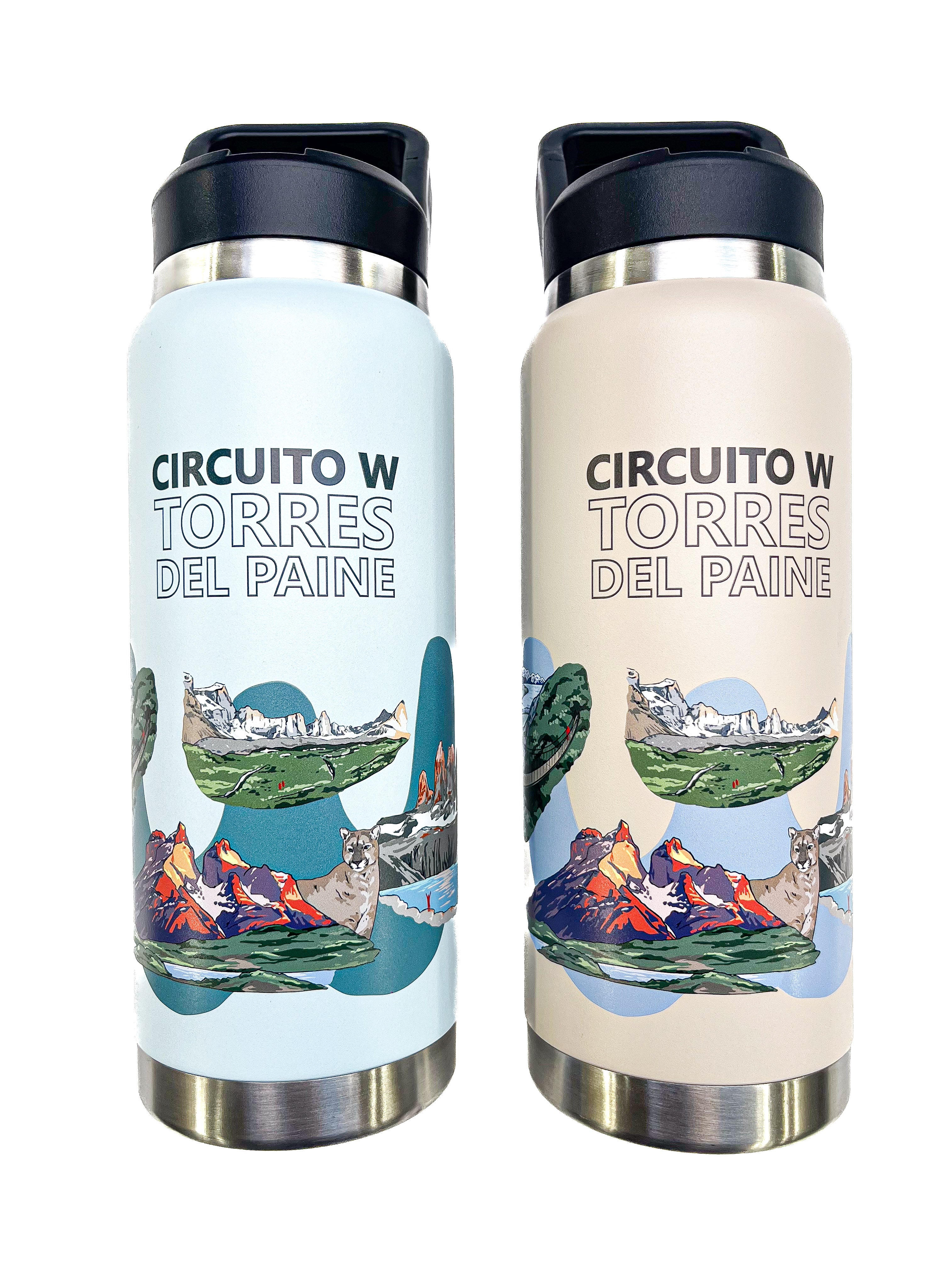 Botella Acero Inox Aislamiento De Doble Pared 750ml - Circuito W Torres Paine