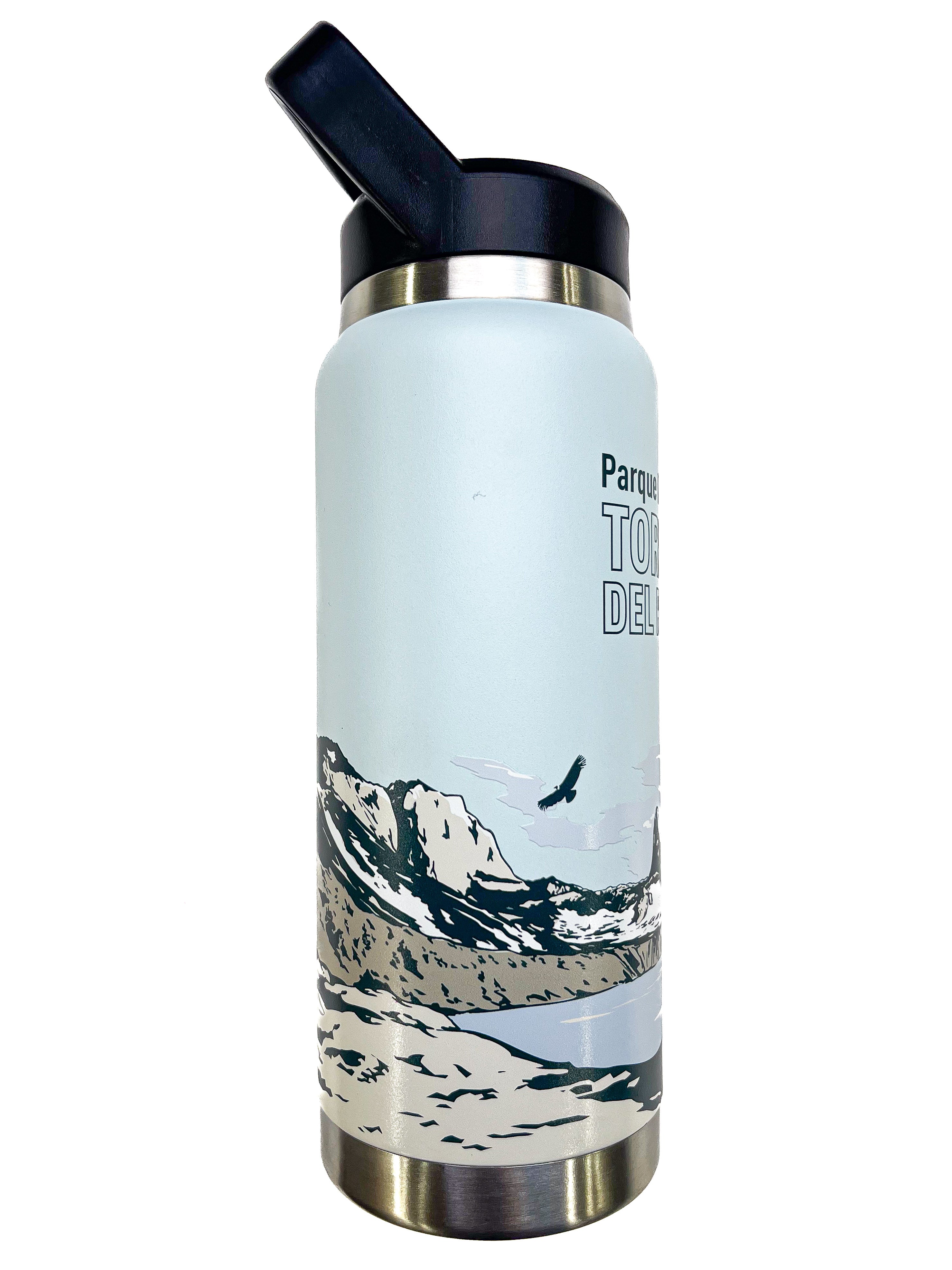 Botella Acero Inox Aislamiento De Doble Pared 750ml - Mirador Base Las Torres