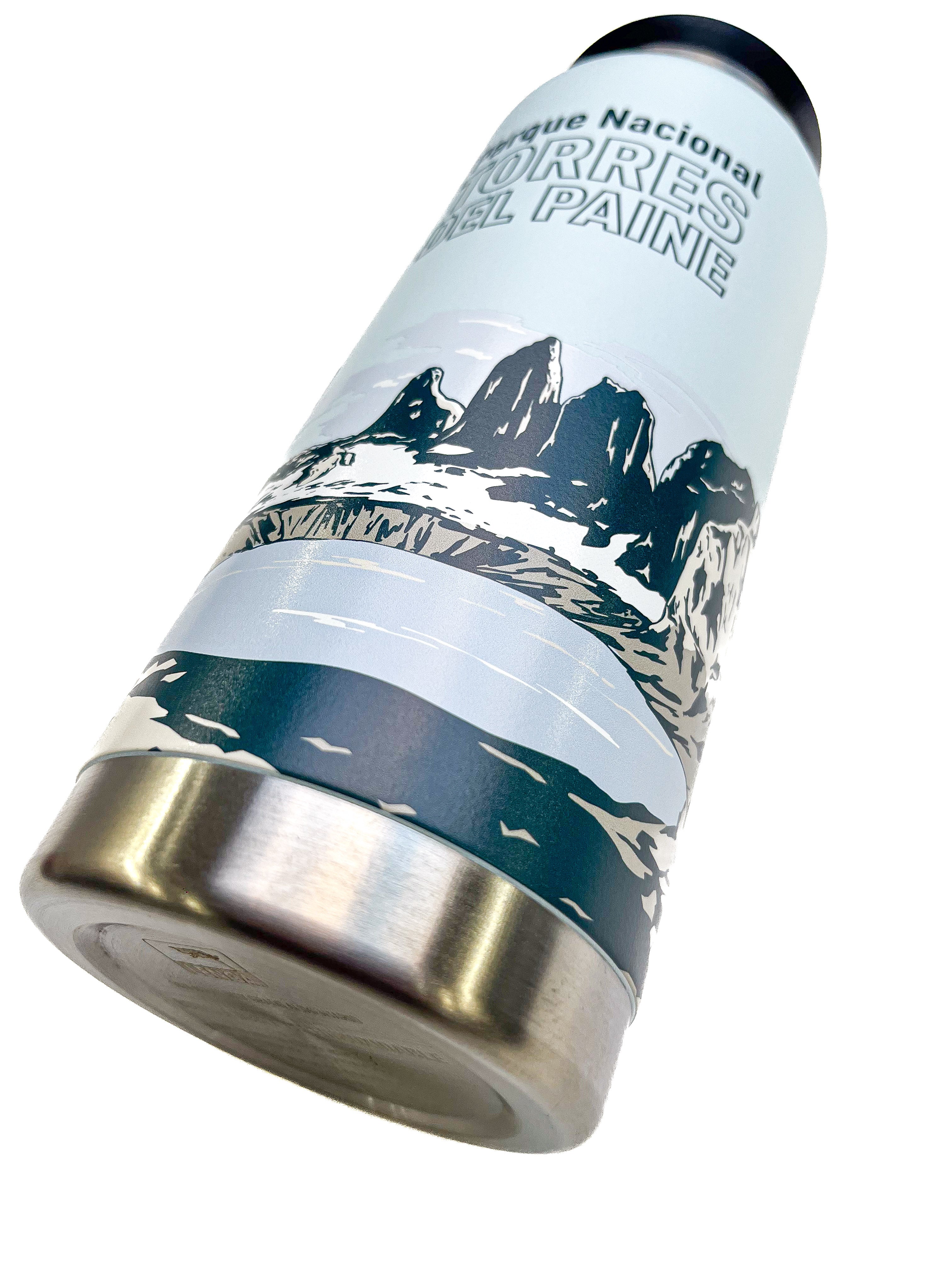 Botella Acero Inox Aislamiento De Doble Pared 750ml - Mirador Base Las Torres