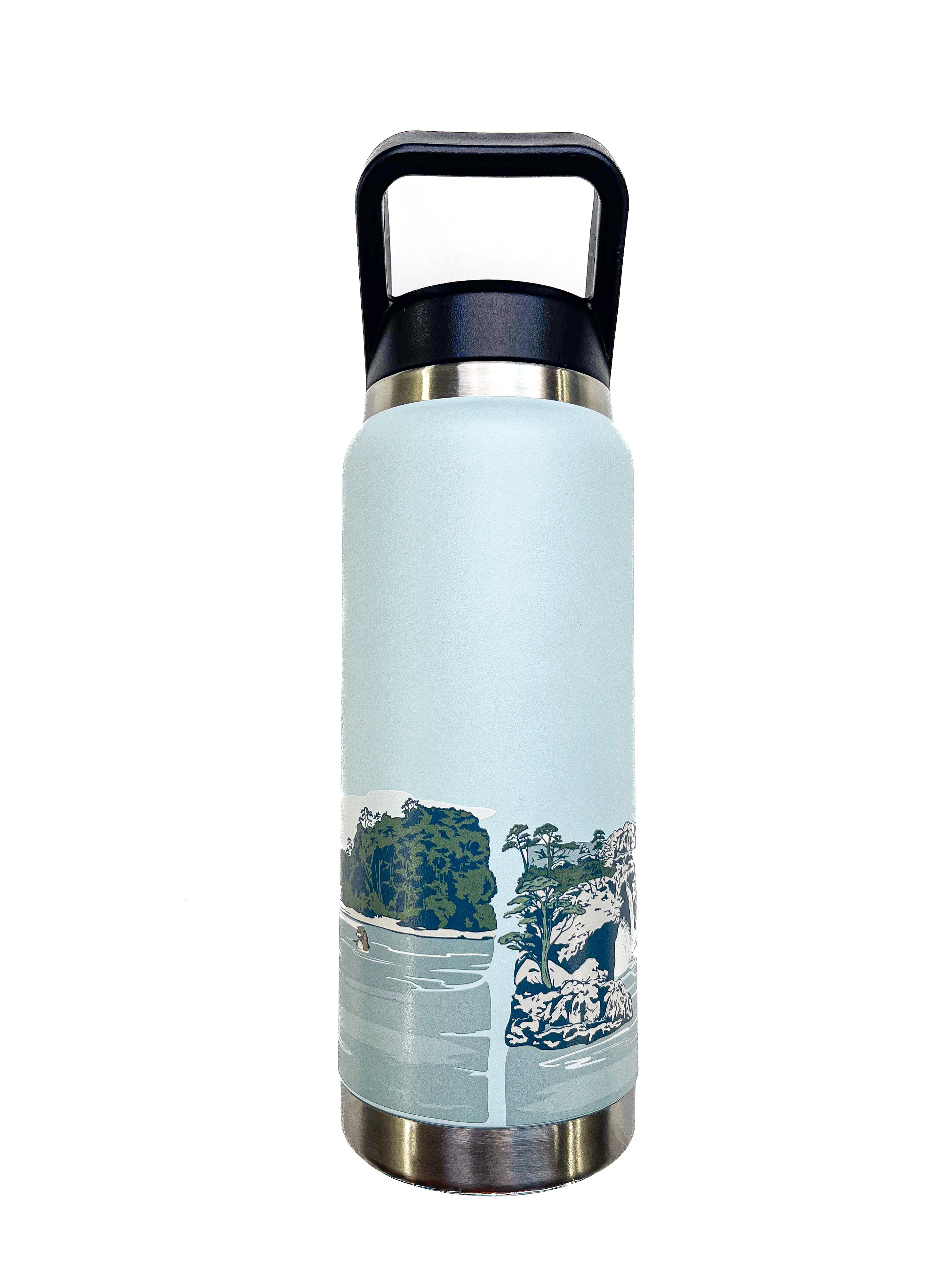 Botella Acero Inox Aislamiento De Doble Pared 750ml - PN Vicente Pérez Rosales