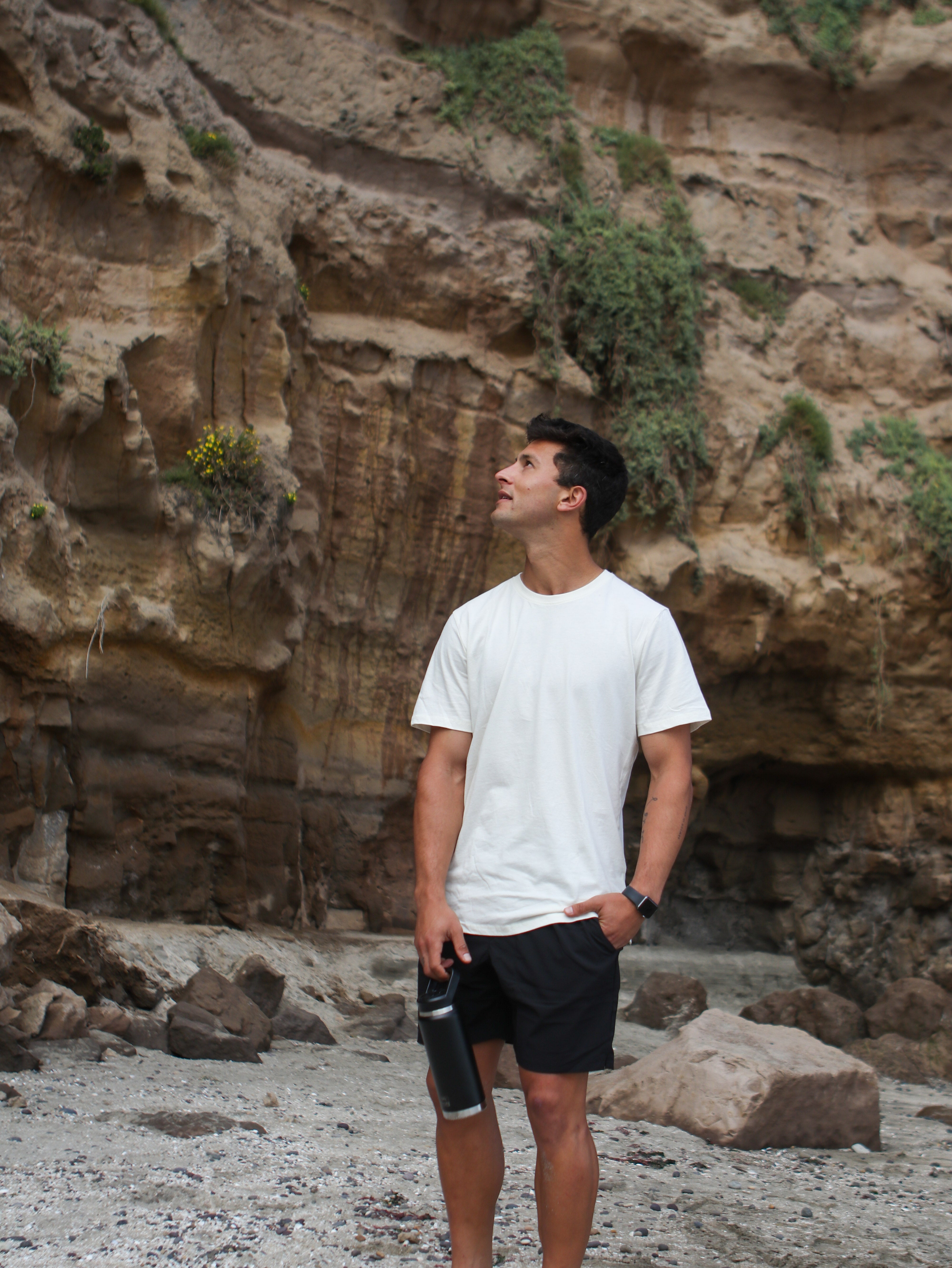 Polera Manga Corta Algodón Orgánico Llareta Uv+pro