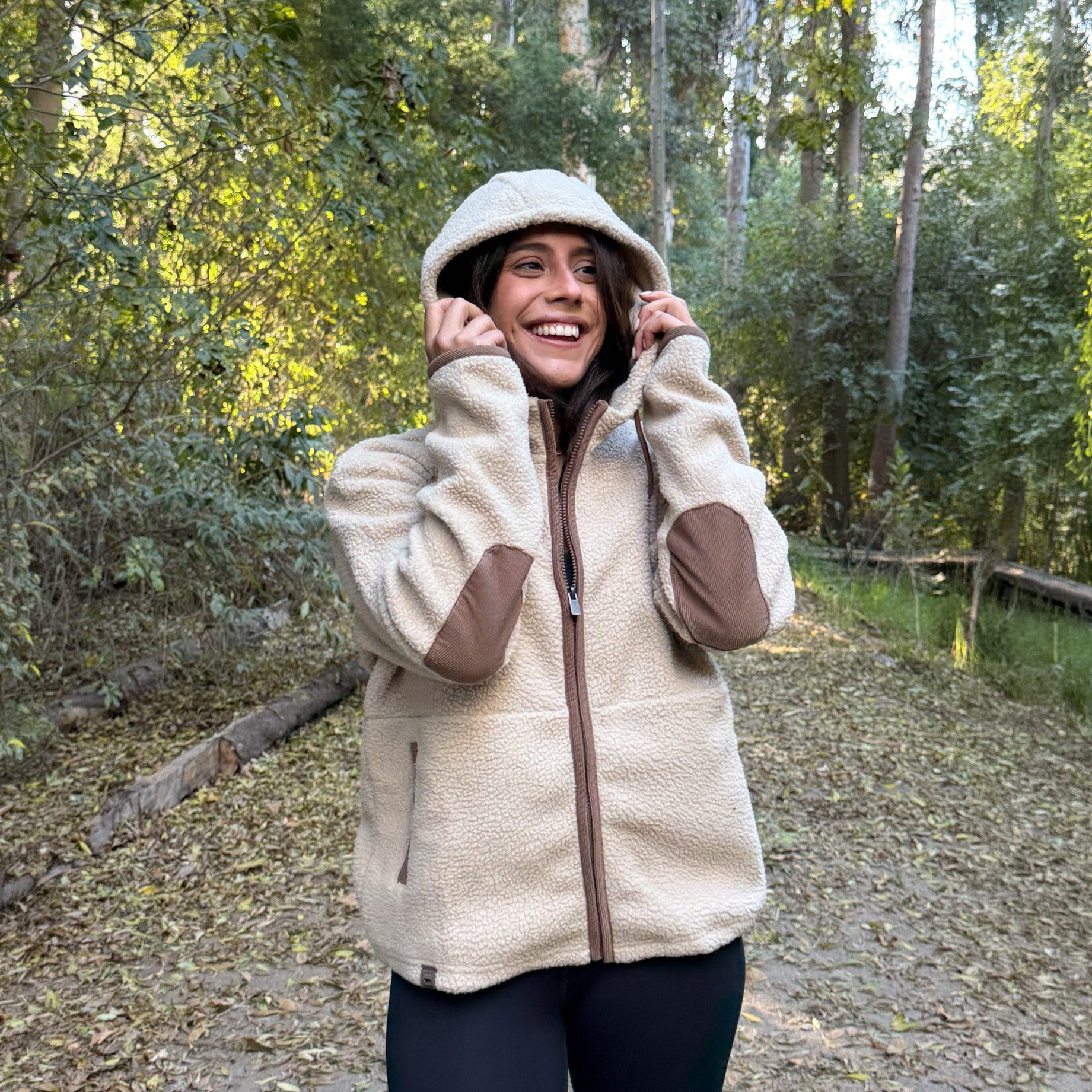Chaqueta Polar Sherpa Sustentable Puya