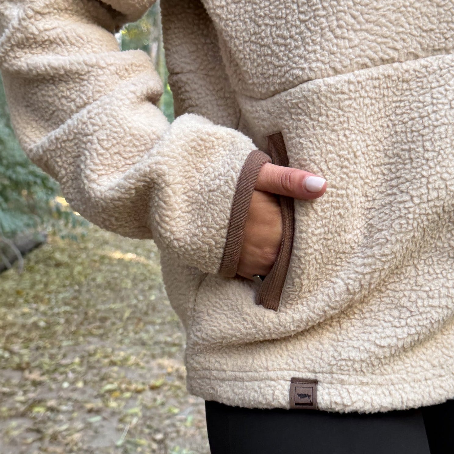 Chaqueta Polar Sherpa Sustentable Puya