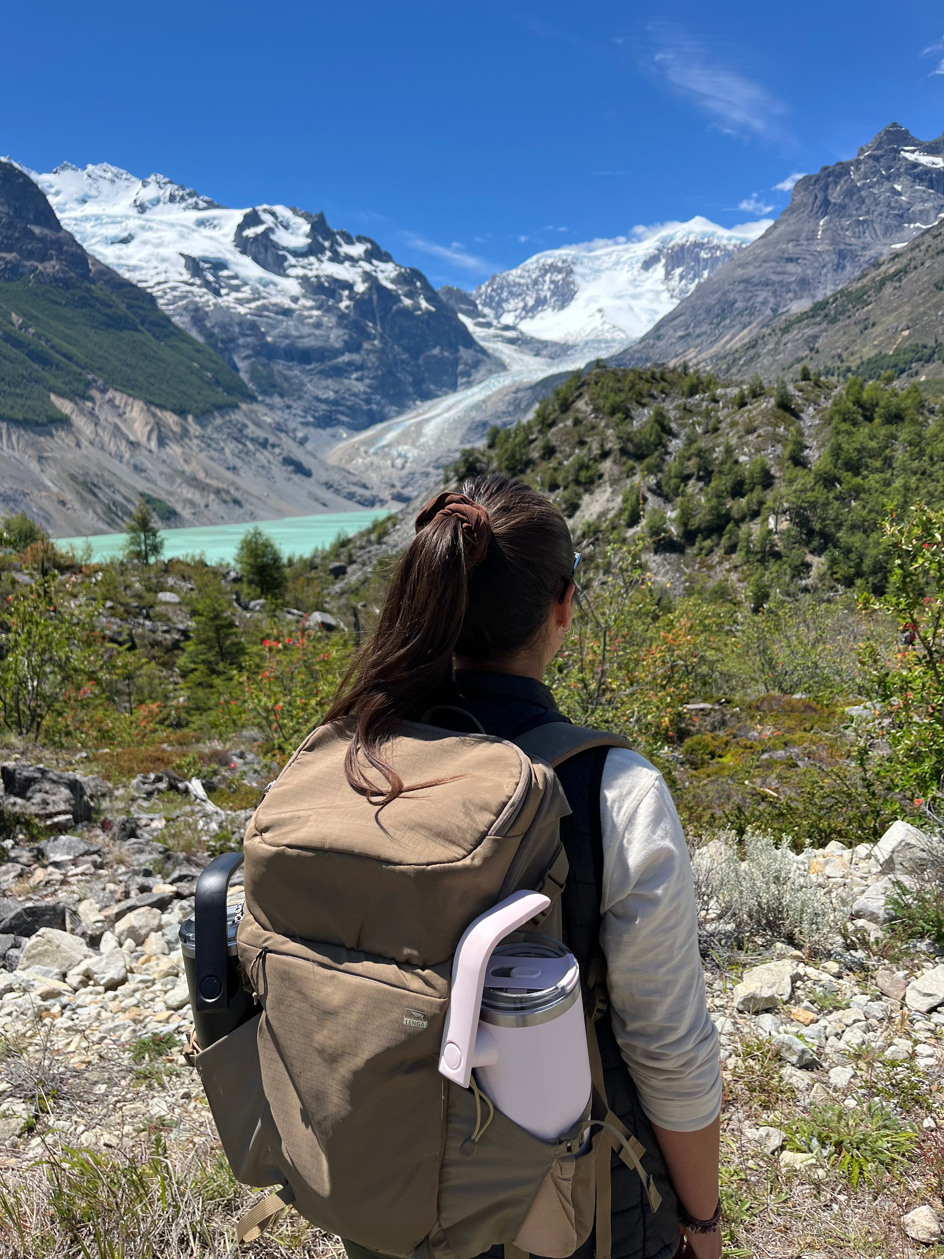 Pack Mochila Tripaicura 28Lts + Tumbler Inox Mango Dual 1200ml