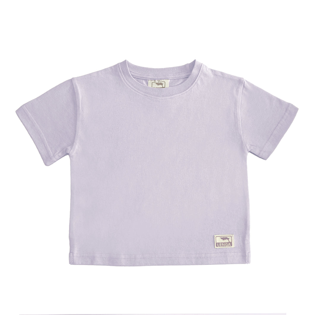 Polera Manga Corta Algodón Orgánico Pumita Niños