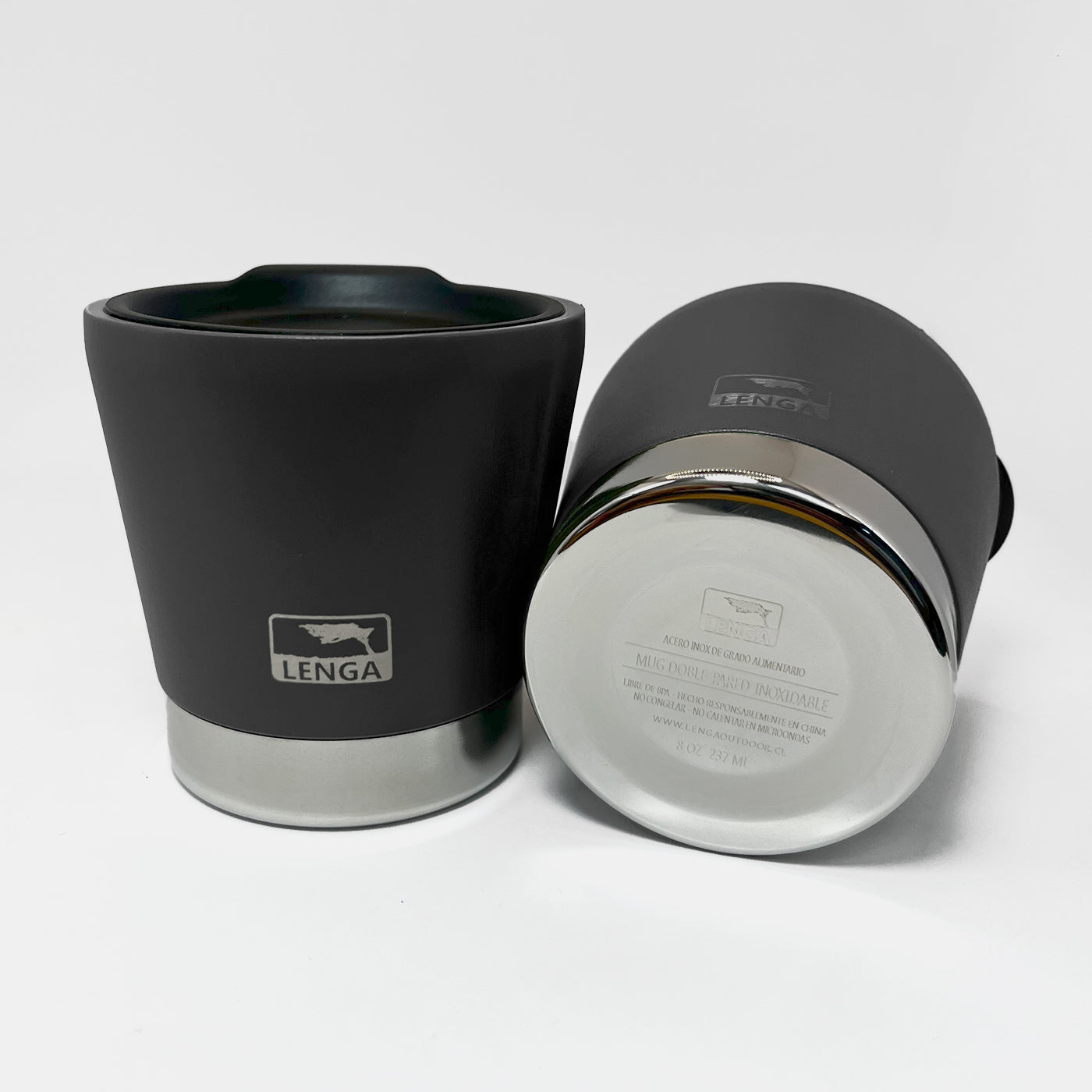 Mug Doble Pared Acero Inoxidable 237 ml