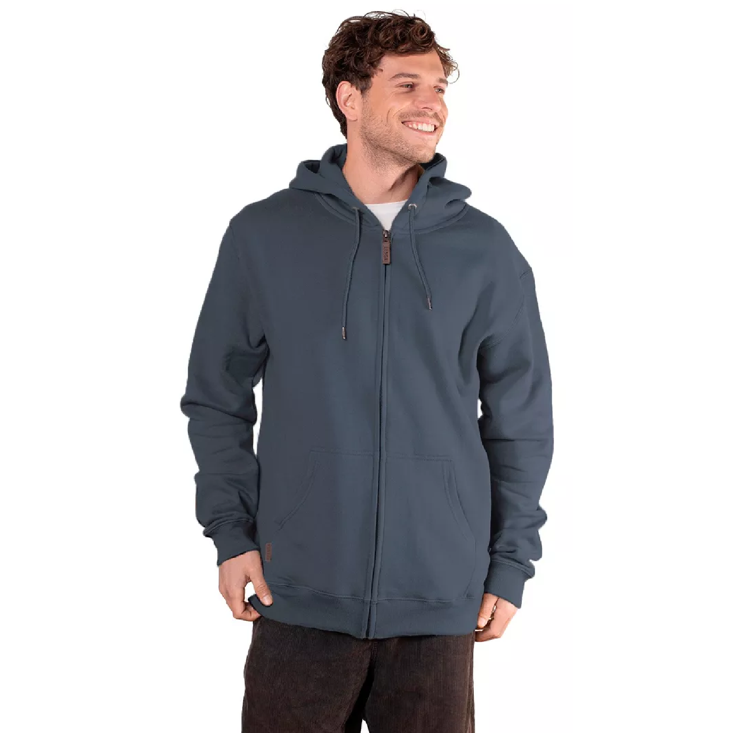 Polerón con Gorro y Cierre Lingue Sustentable