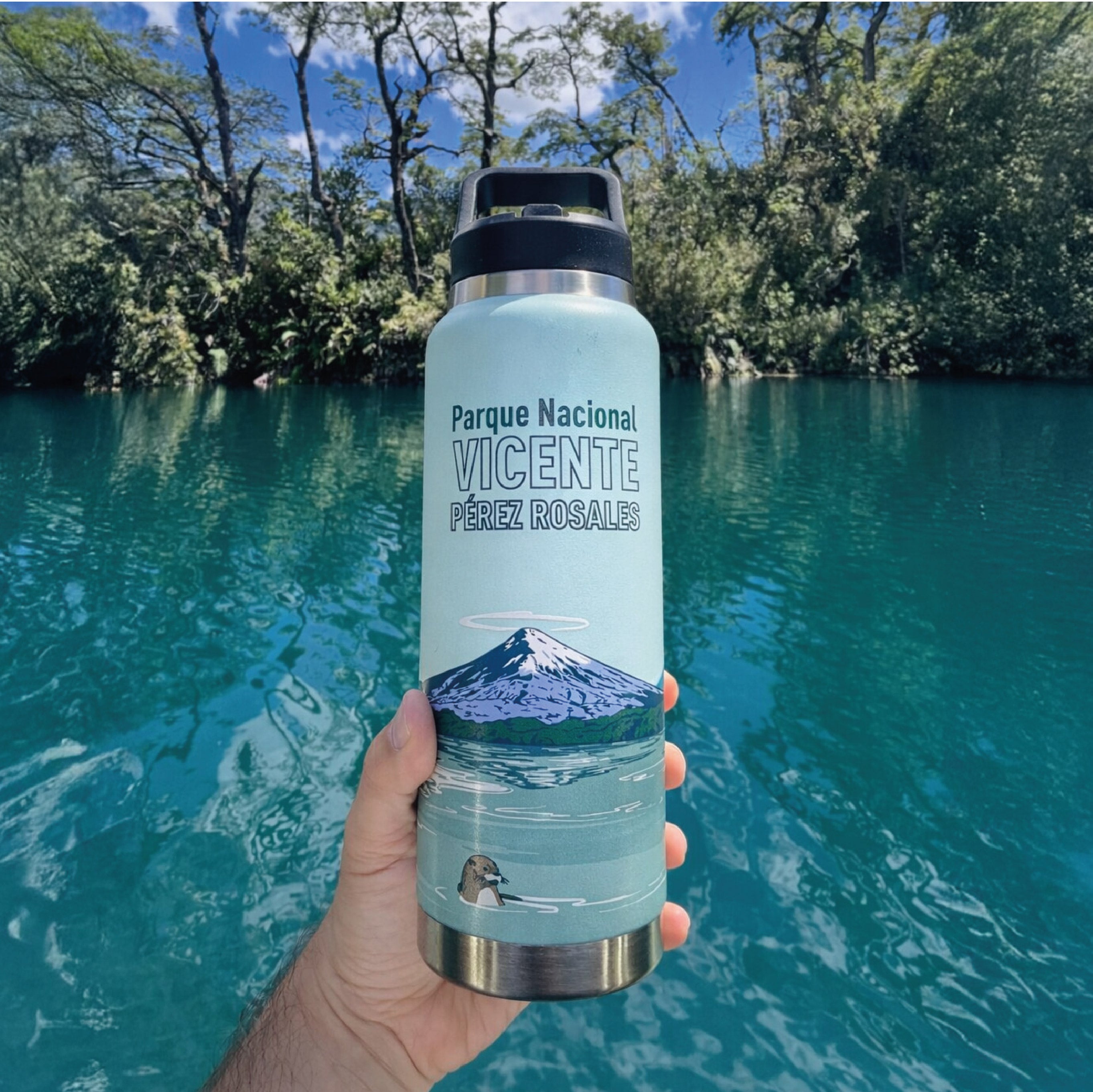 Botella Acero Inox 750ml - Vicente Pérez Rosales