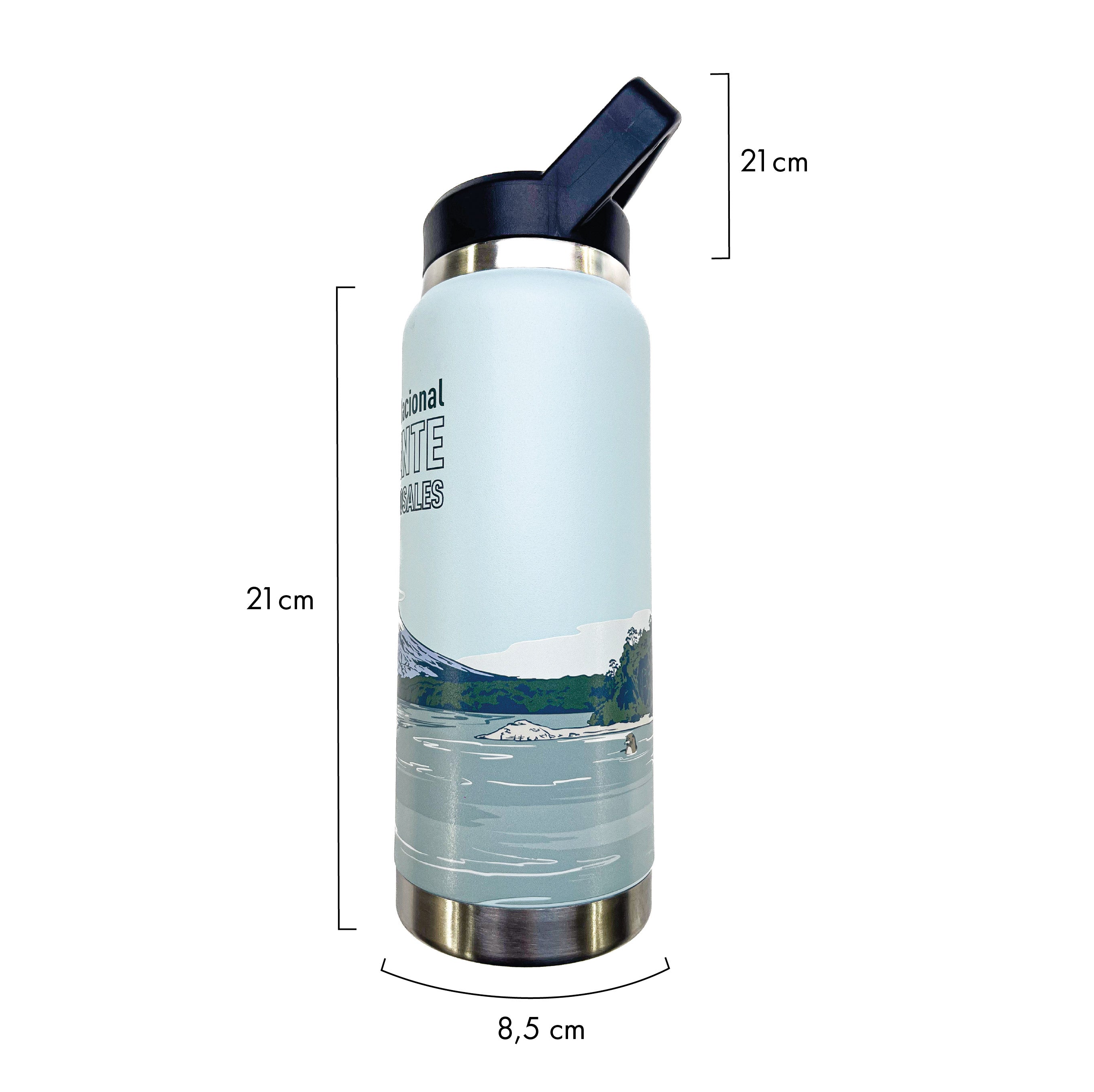 Botella Acero Inox 750ml - Vicente Pérez Rosales