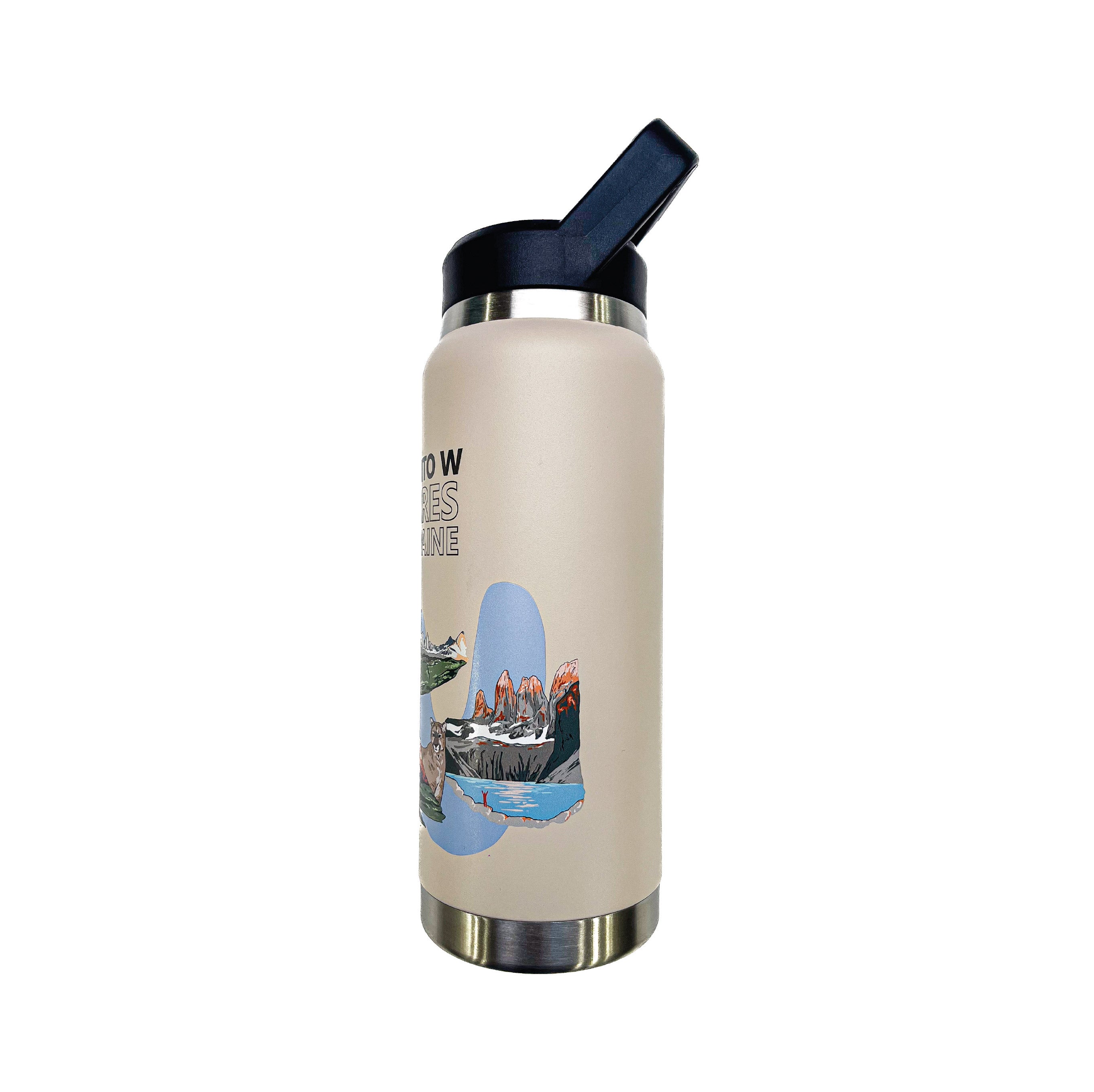 Botella Acero Inox 750ml - Circuito W Torres Paine