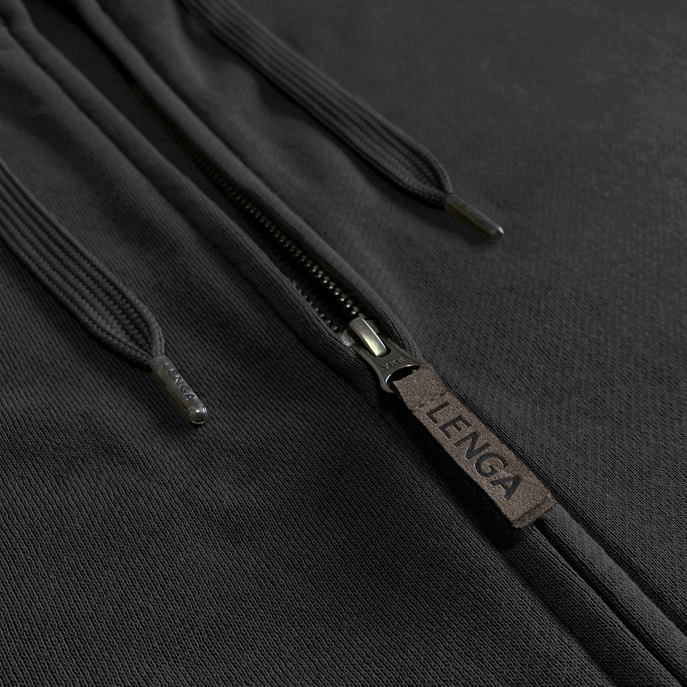 Polerón con Gorro y Cierres de Algodón Orgánico Pehoe