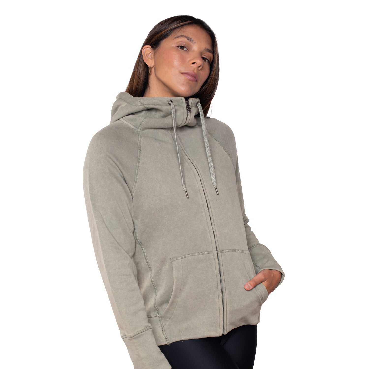 Polerón Canguro con Cierre Petra Sustentable